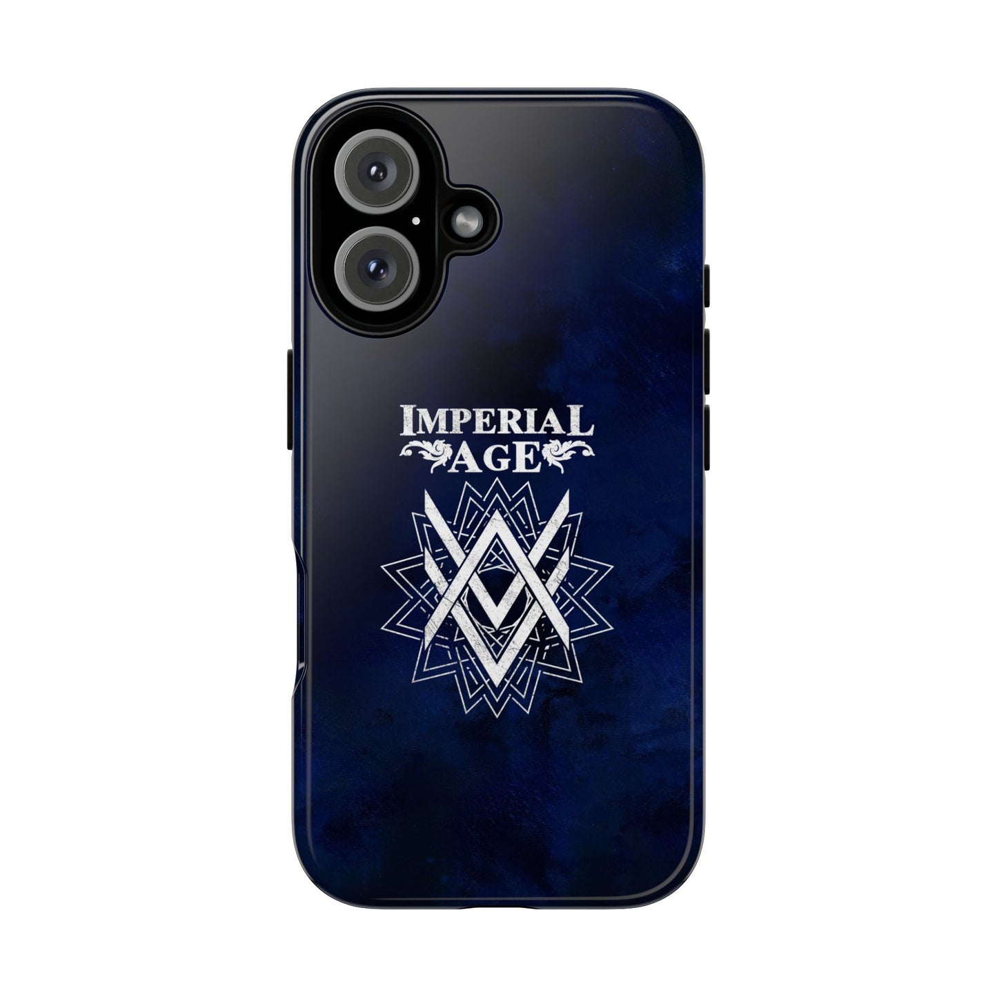SUMMER COLLECTION - Tough iPhone Case Navy (White Print)