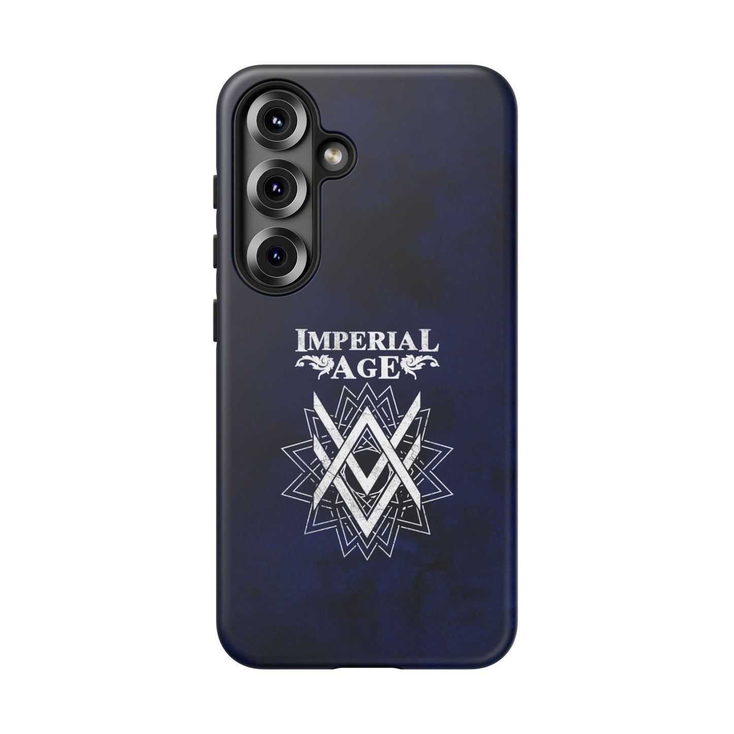 SUMMER COLLECTION - Tough Samsung Galaxy Case Navy (White Print)