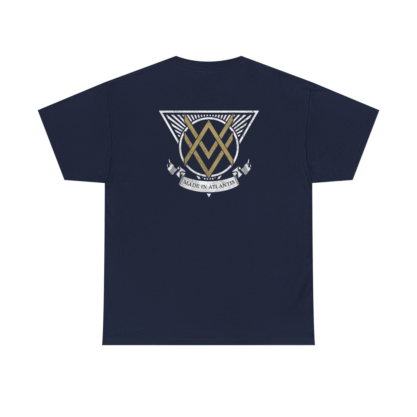 SUMMER COLLECTION - T-Shirt (Gold- White/Black Print)