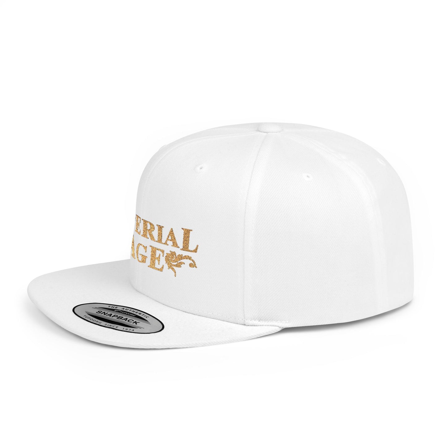 SUMMER COLLECTION - Snapback Cap (Gold Print)
