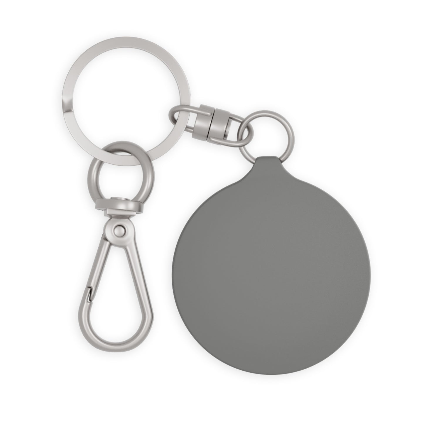 SUMMER COLLECTION - Keyring Tag White (Gold-Black Print)