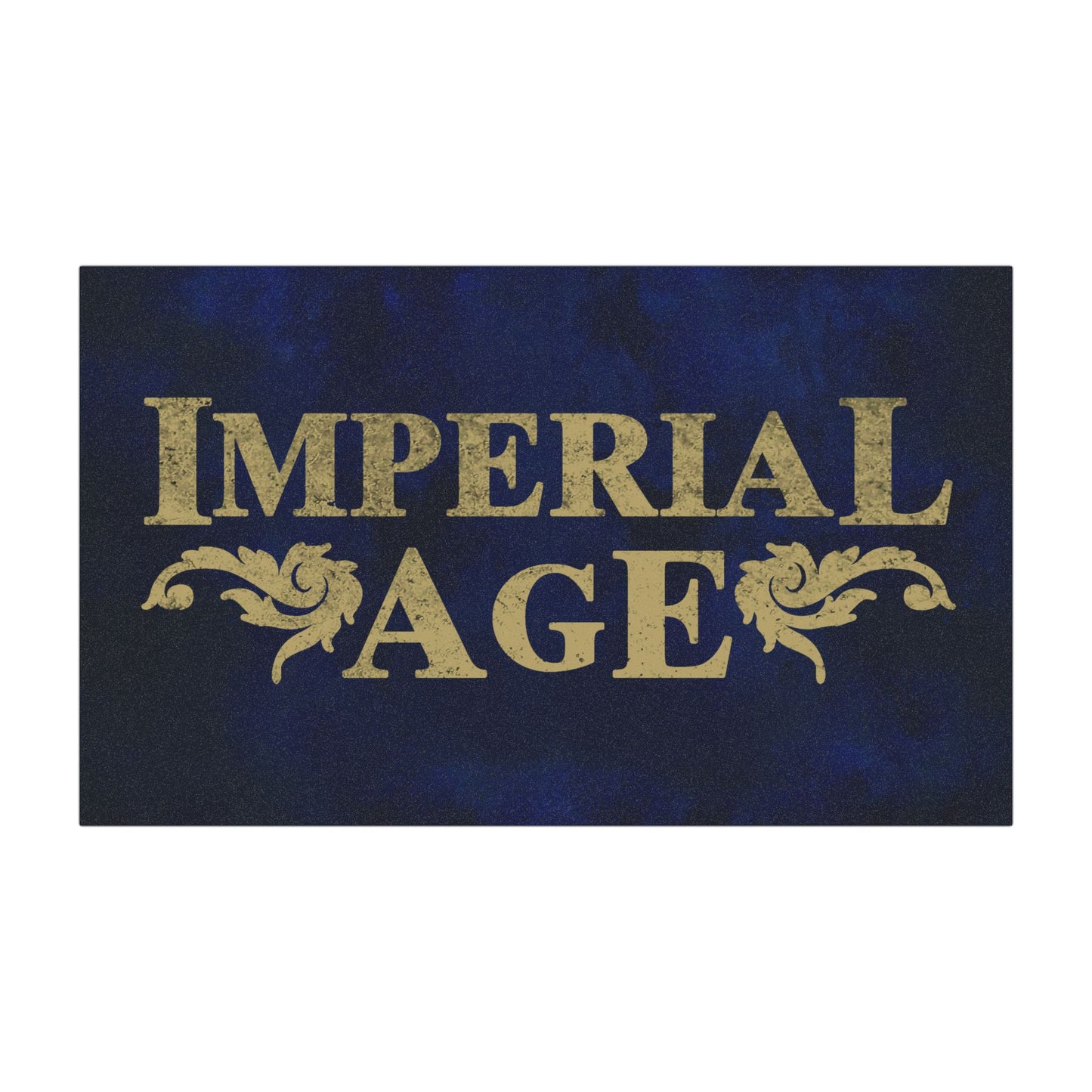 SUMMER COLLECTION - Car Magnets Navy (Gold-White Print)