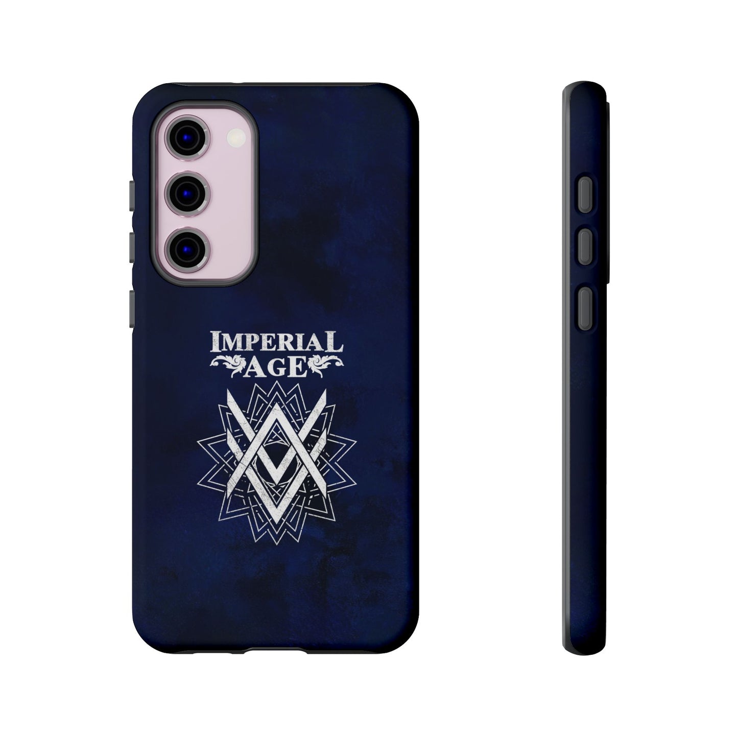 SUMMER COLLECTION - Tough Samsung Galaxy Case Navy (White Print)