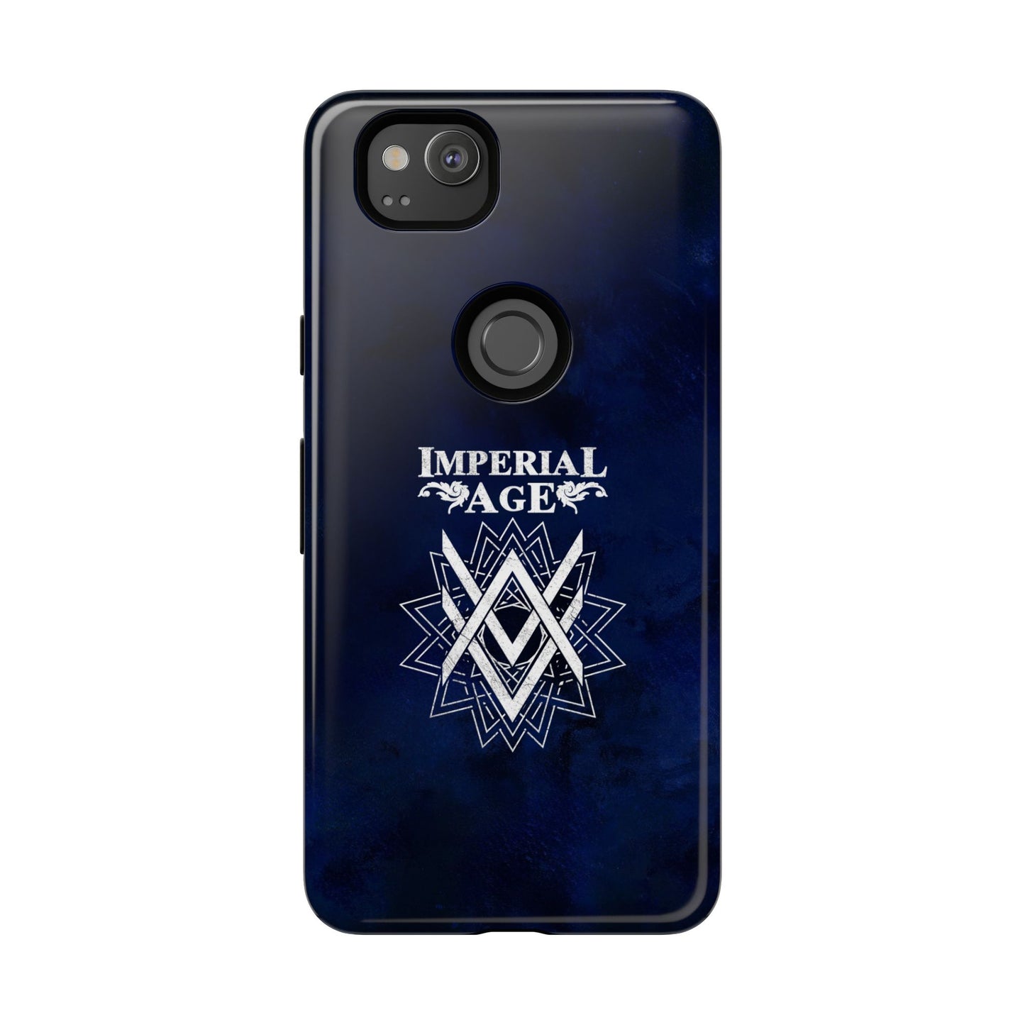 SUMMER COLLECTION - Tough Google Pixel Case Navy (White Print)