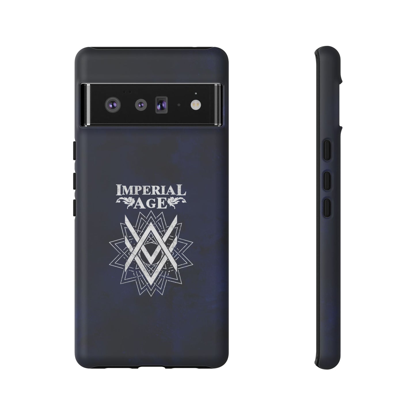 SUMMER COLLECTION - Tough Google Pixel Case Navy (White Print)