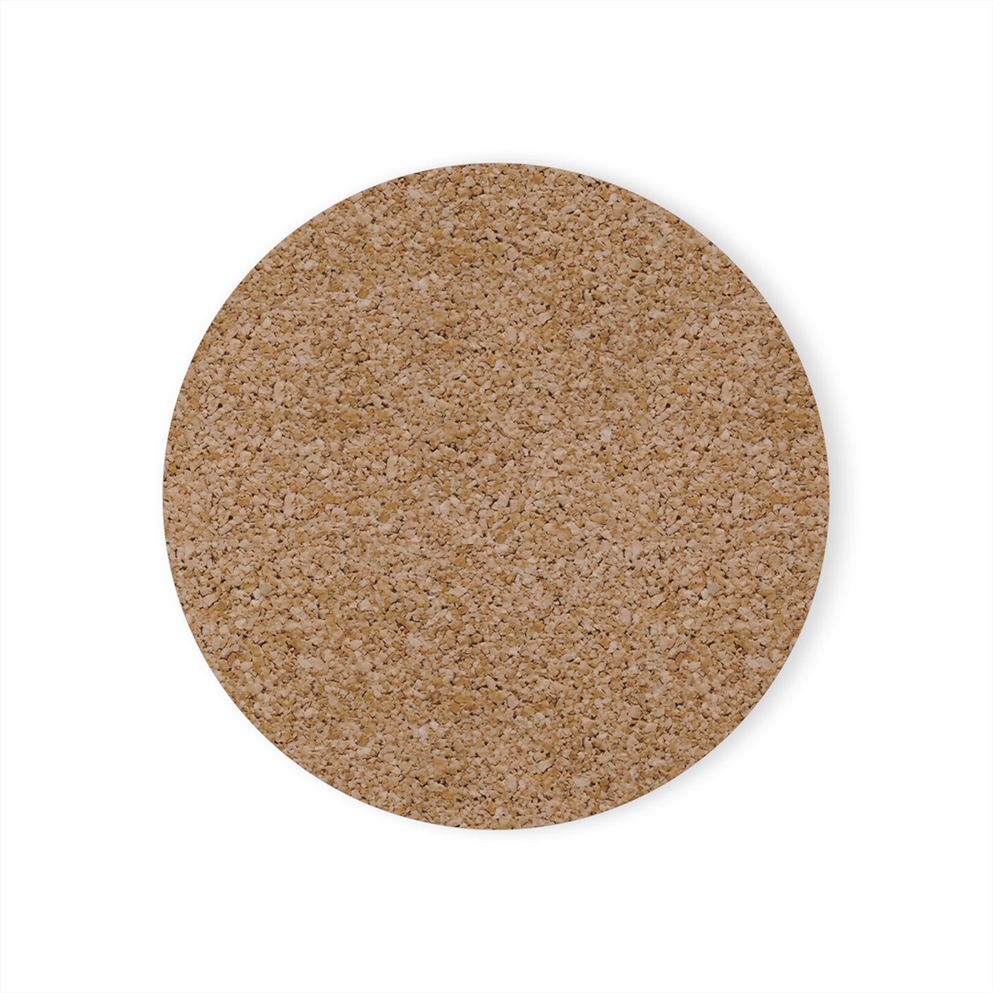 SUMMER COLLECTION - Cork Coaster Black (White Print)