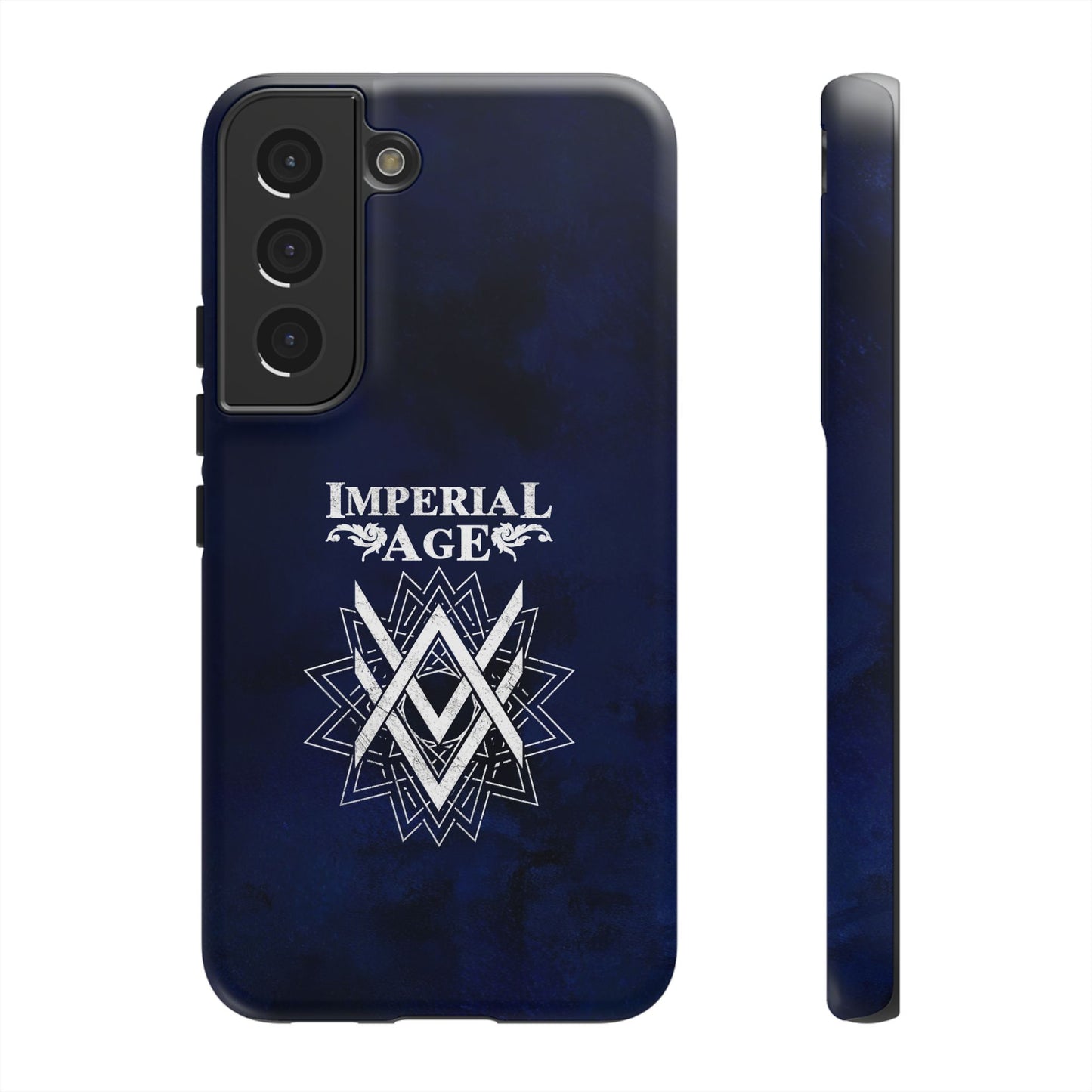 SUMMER COLLECTION - Tough Samsung Galaxy Case Navy (White Print)