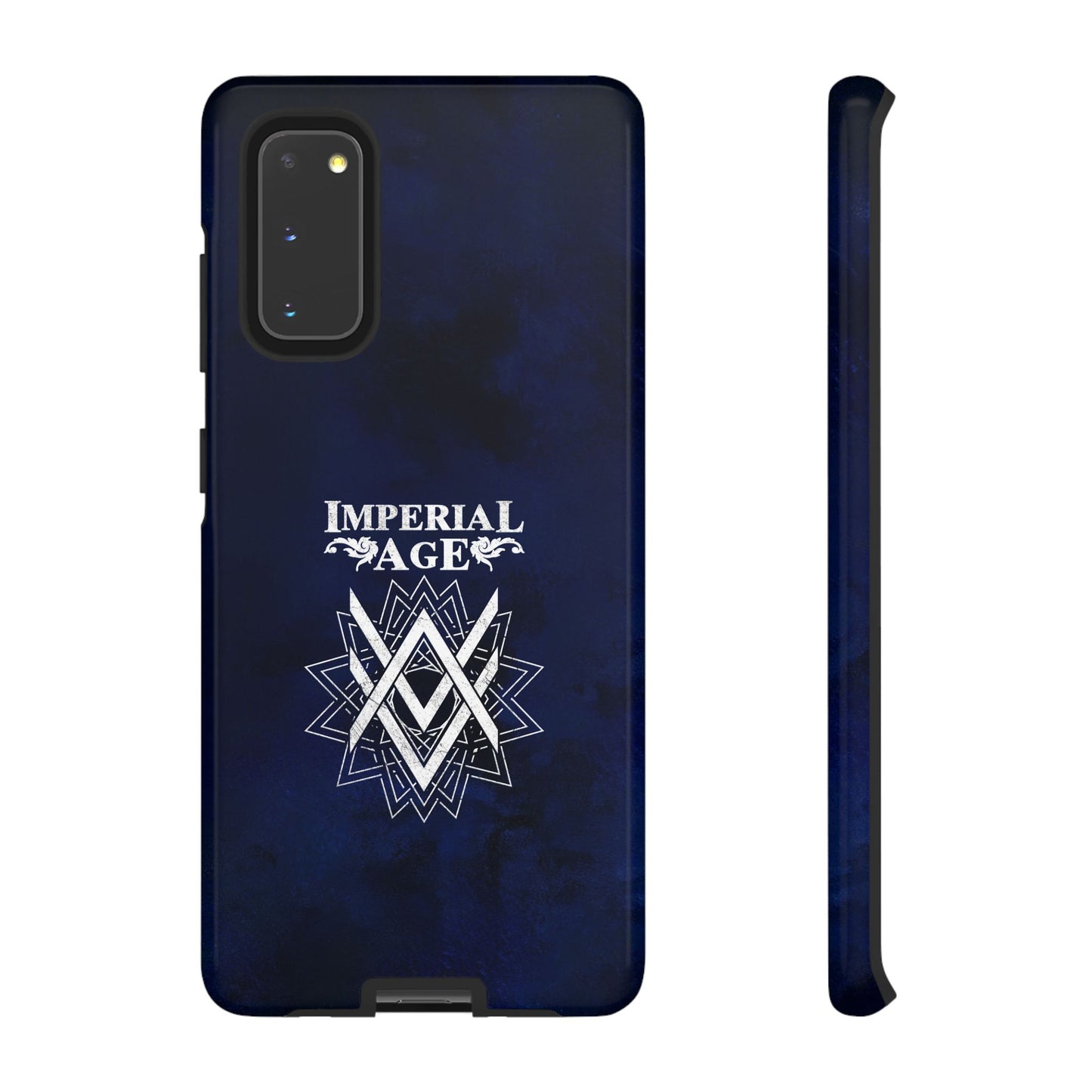 SUMMER COLLECTION - Tough Samsung Galaxy Case Navy (White Print)