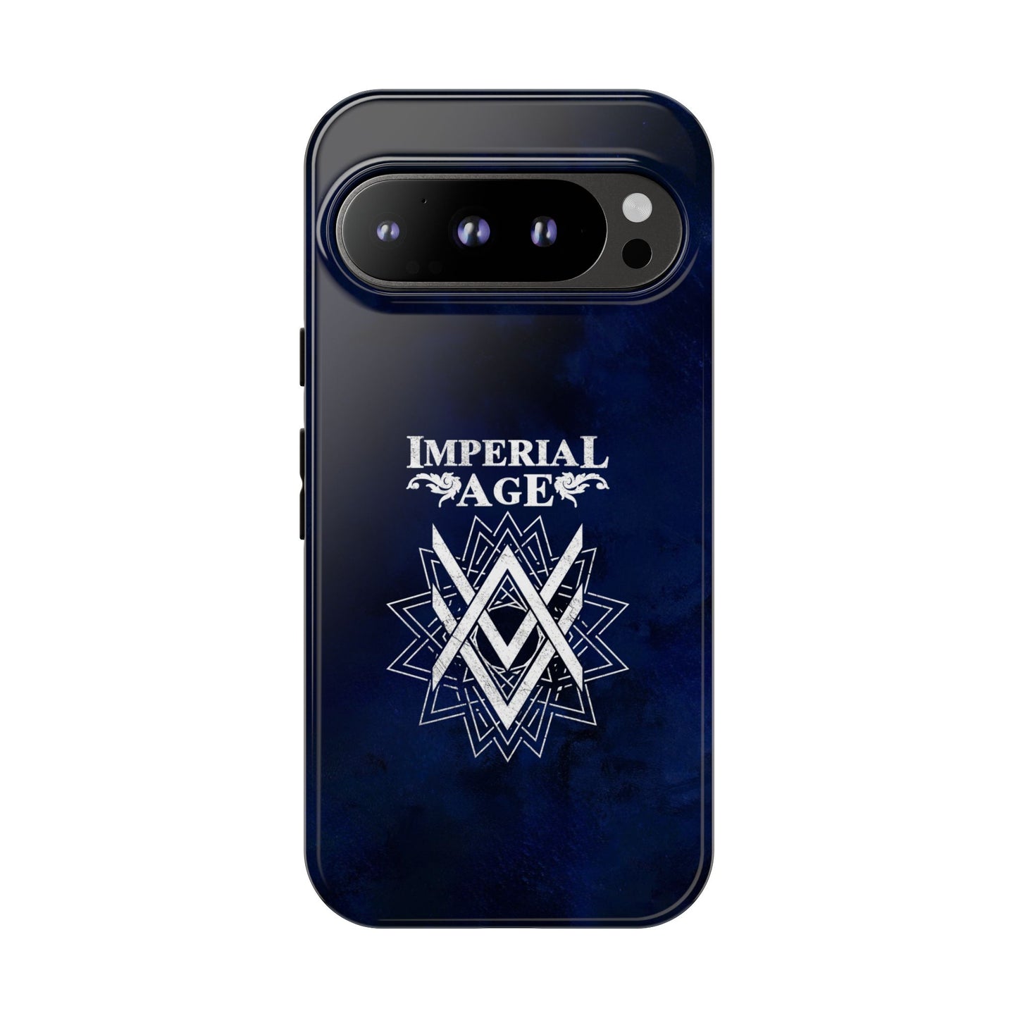 SUMMER COLLECTION - Tough Google Pixel Case Navy (White Print)