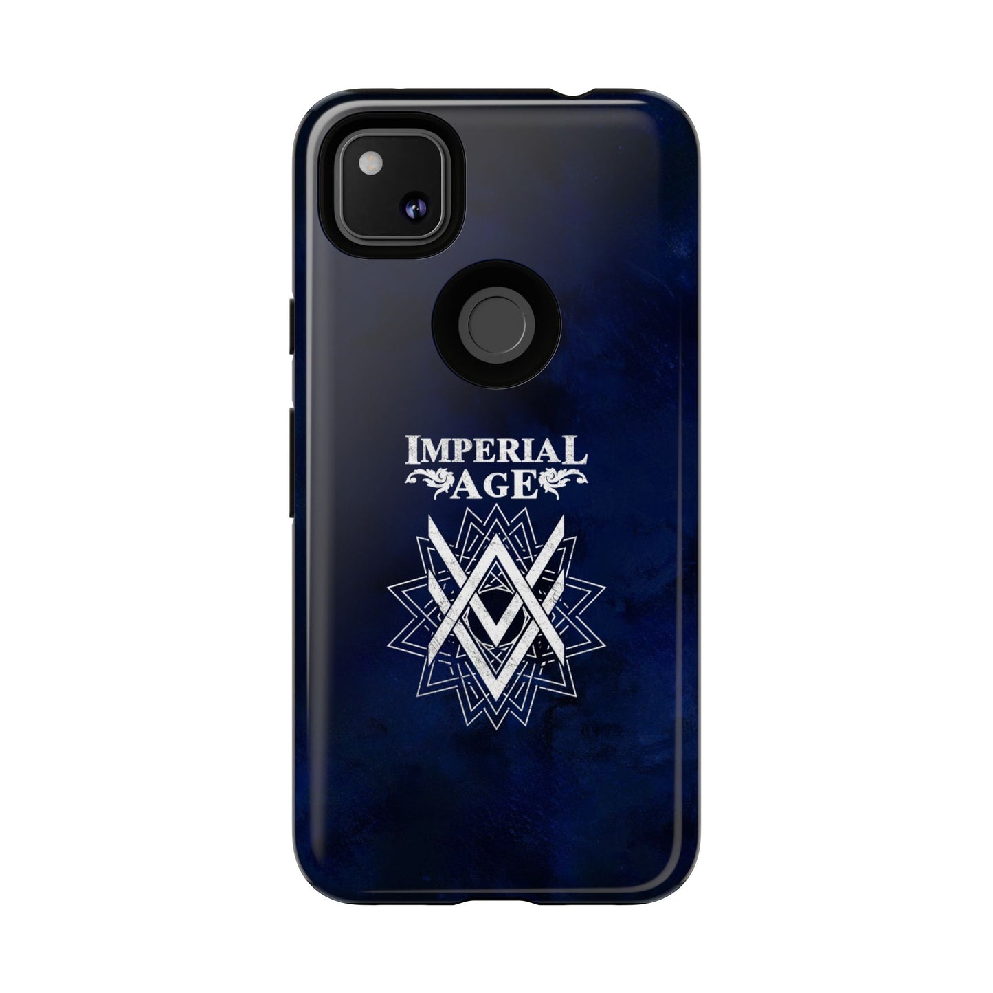 SUMMER COLLECTION - Tough Google Pixel Case Navy (White Print)