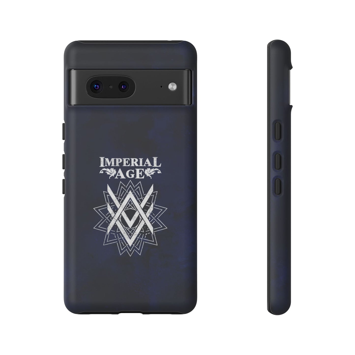 SUMMER COLLECTION - Tough Google Pixel Case Navy (White Print)