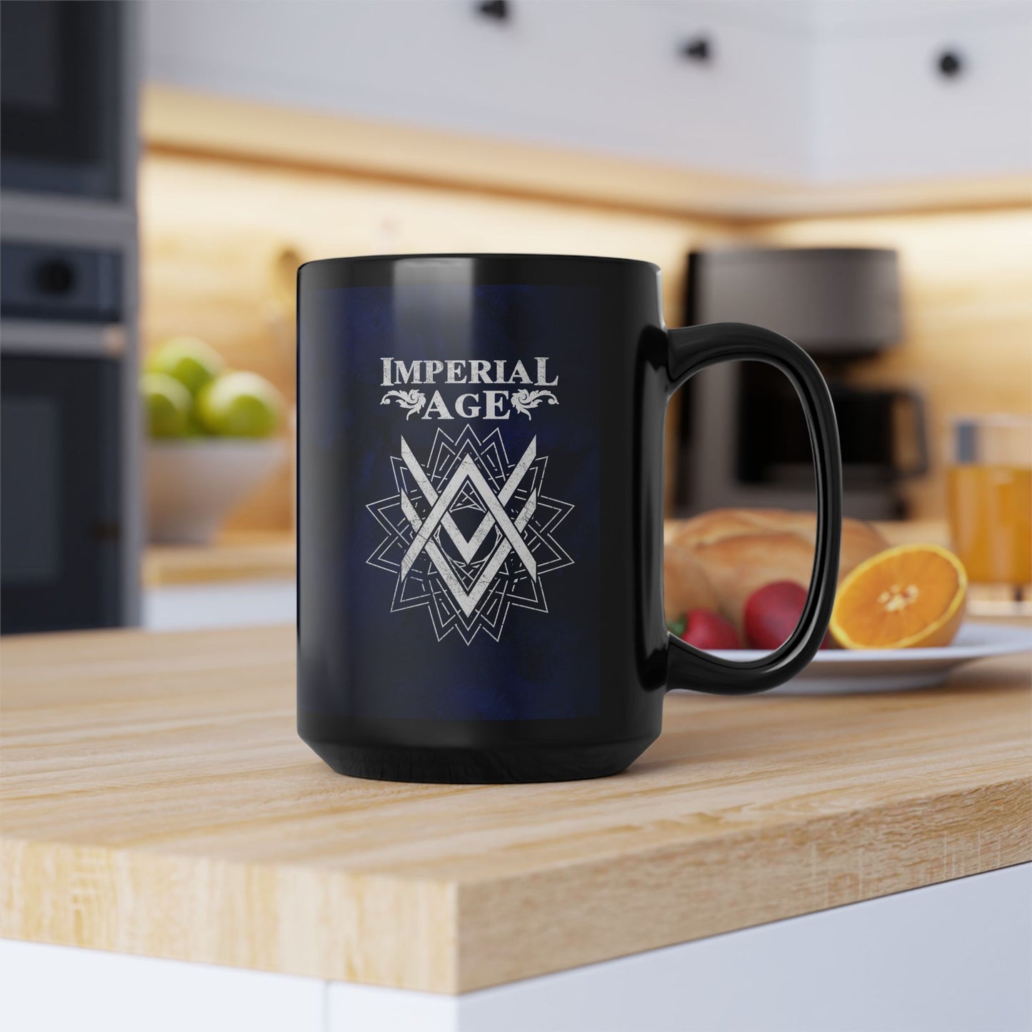 SUMMER COLLECTION - Mug 0.44 Navy (White Print)