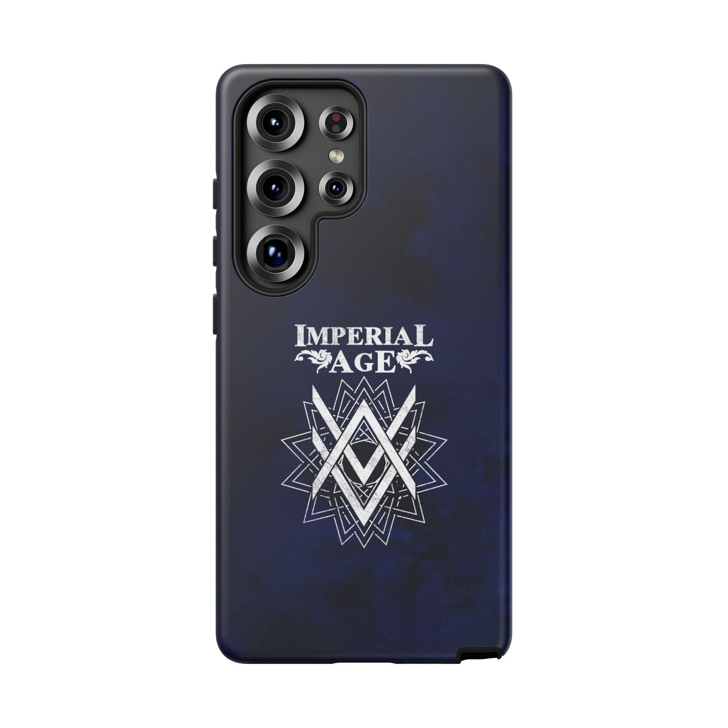 SUMMER COLLECTION - Tough Samsung Galaxy Case Navy (White Print)