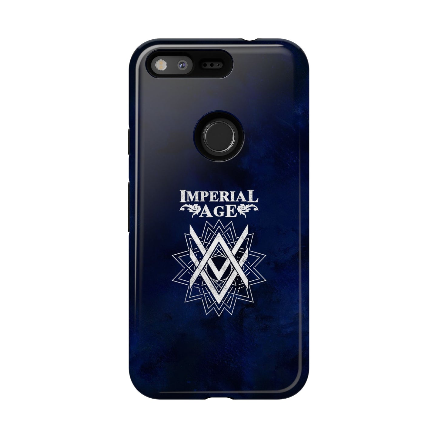 SUMMER COLLECTION - Tough Google Pixel Case Navy (White Print)