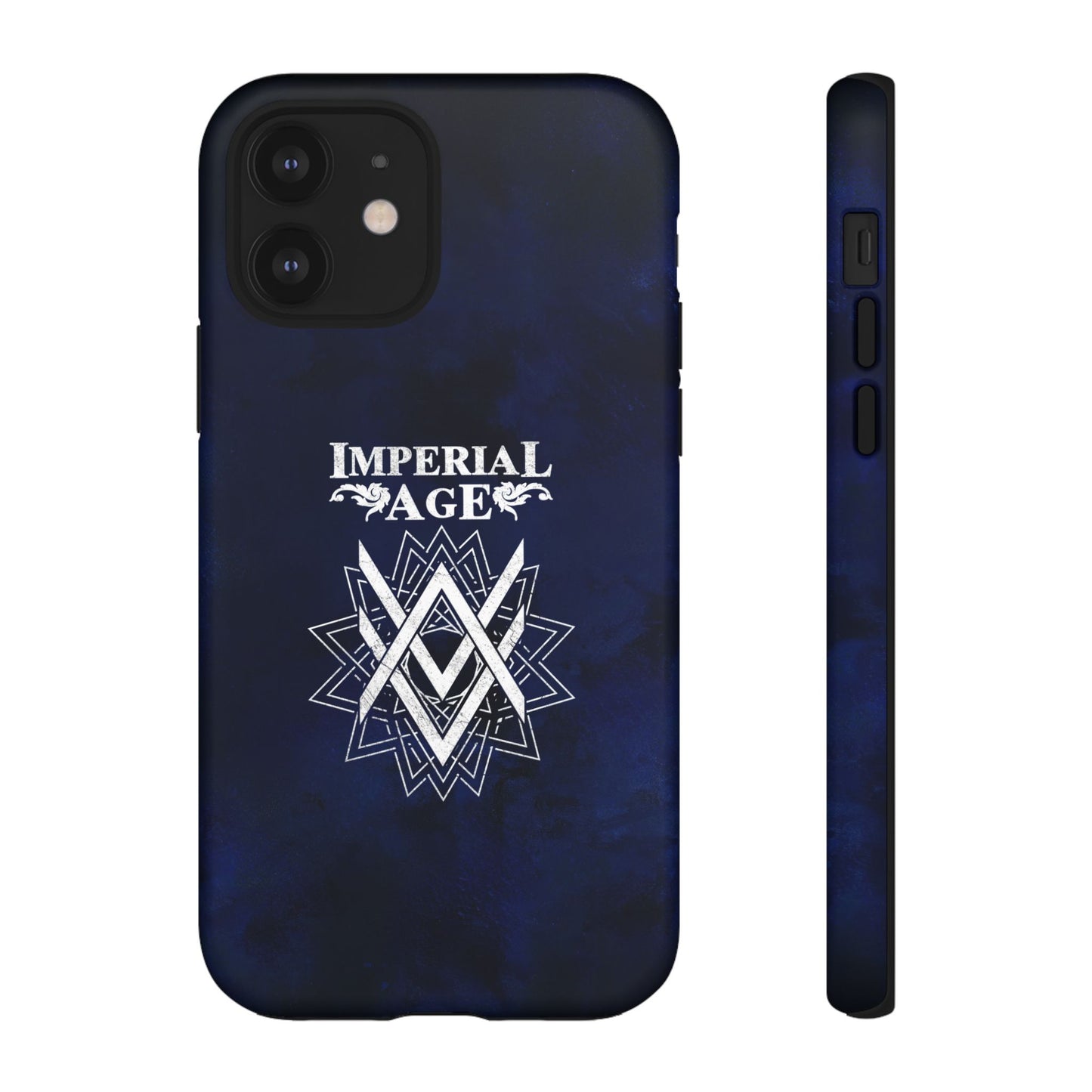 SUMMER COLLECTION - Tough iPhone Case Navy (White Print)