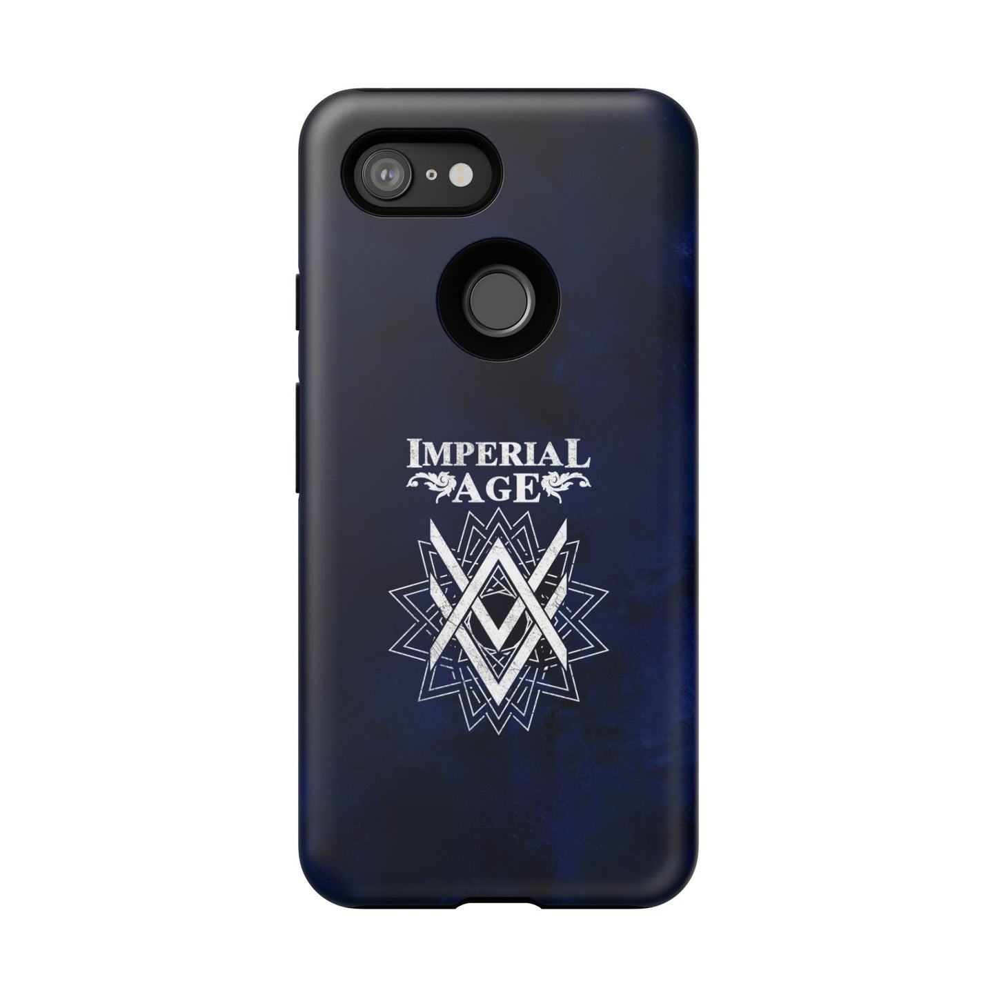 SUMMER COLLECTION - Tough Google Pixel Case Navy (White Print)