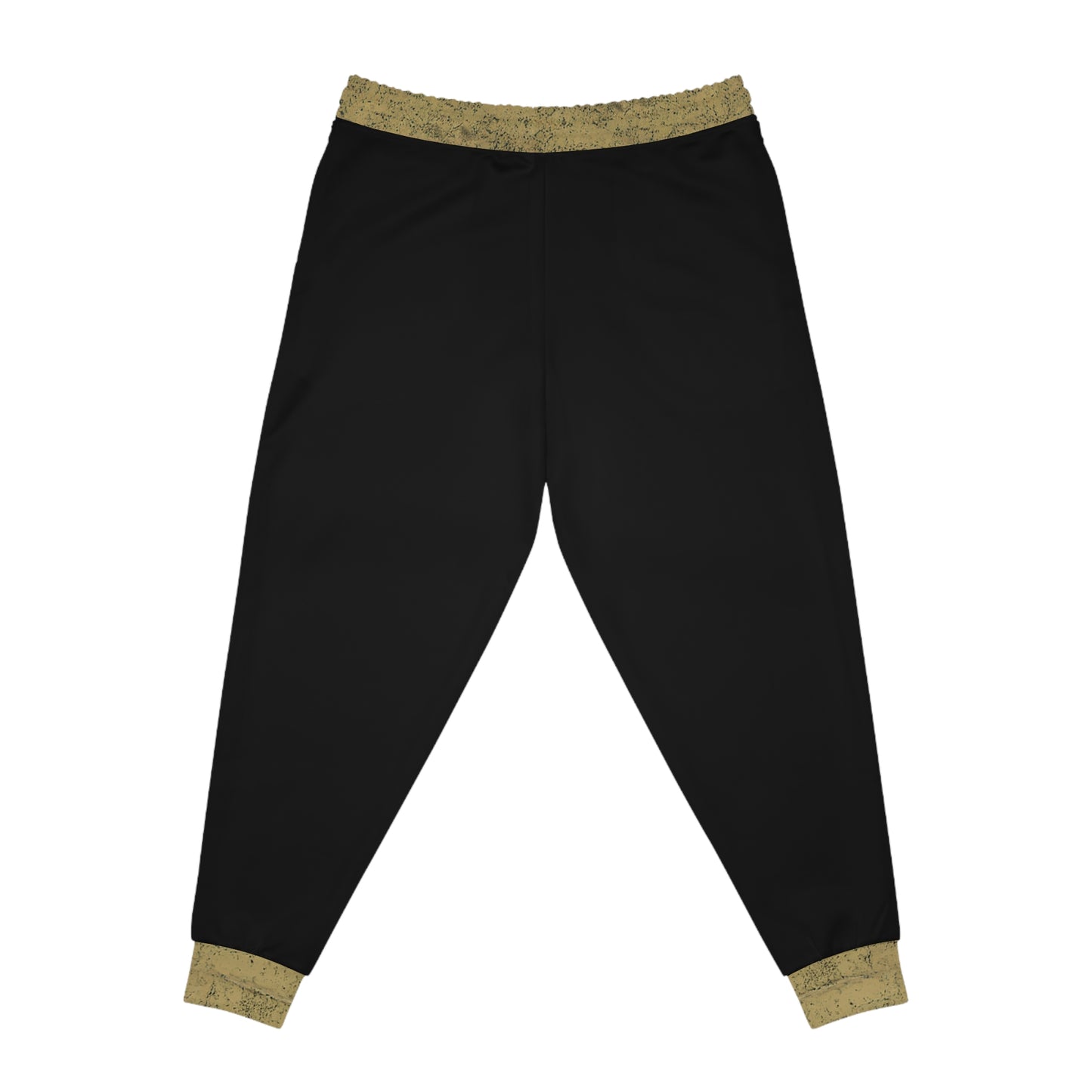 SUMMER COLLECTION - Sweat Pants Black (Gold-White Print)