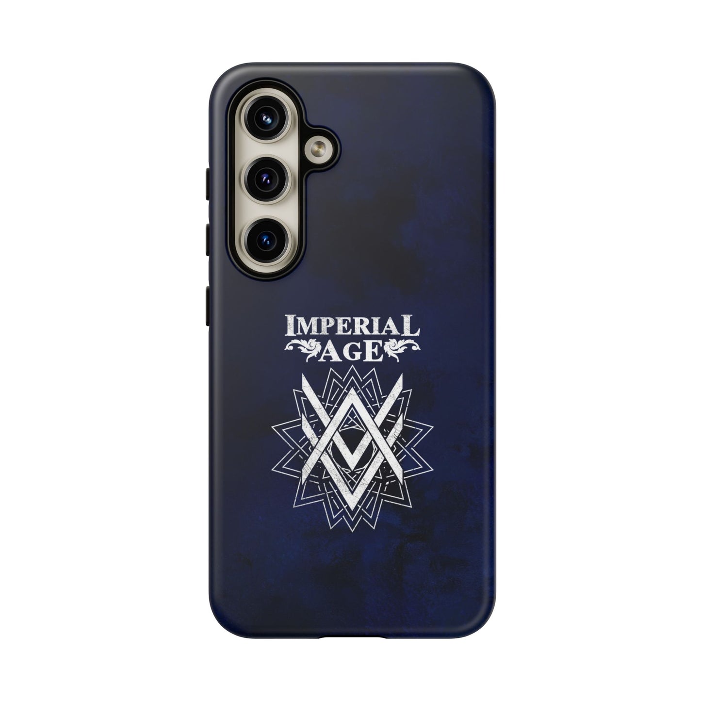 SUMMER COLLECTION - Tough Samsung Galaxy Case Navy (White Print)
