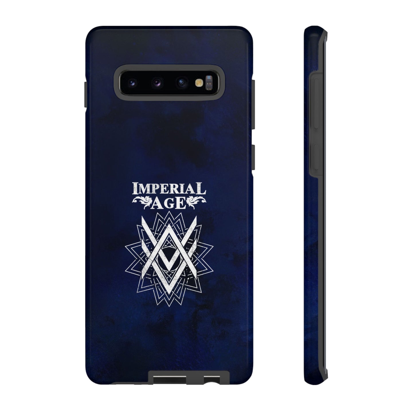 SUMMER COLLECTION - Tough Samsung Galaxy Case Navy (White Print)