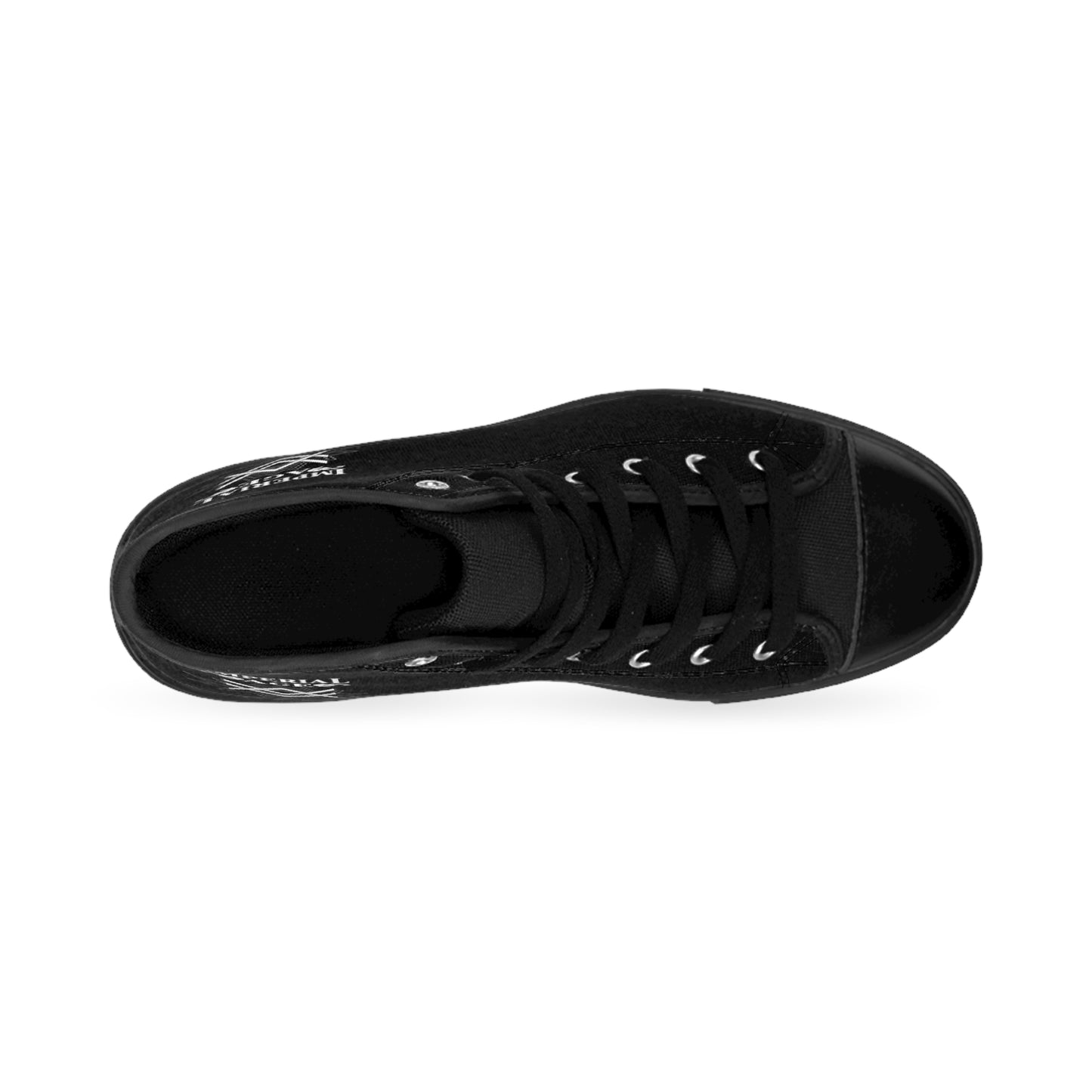 SUMMER COLLECTION - Men's Sneakers Black (White Print)