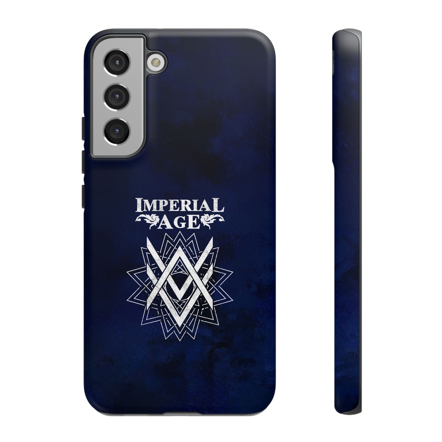 SUMMER COLLECTION - Tough Samsung Galaxy Case Navy (White Print)