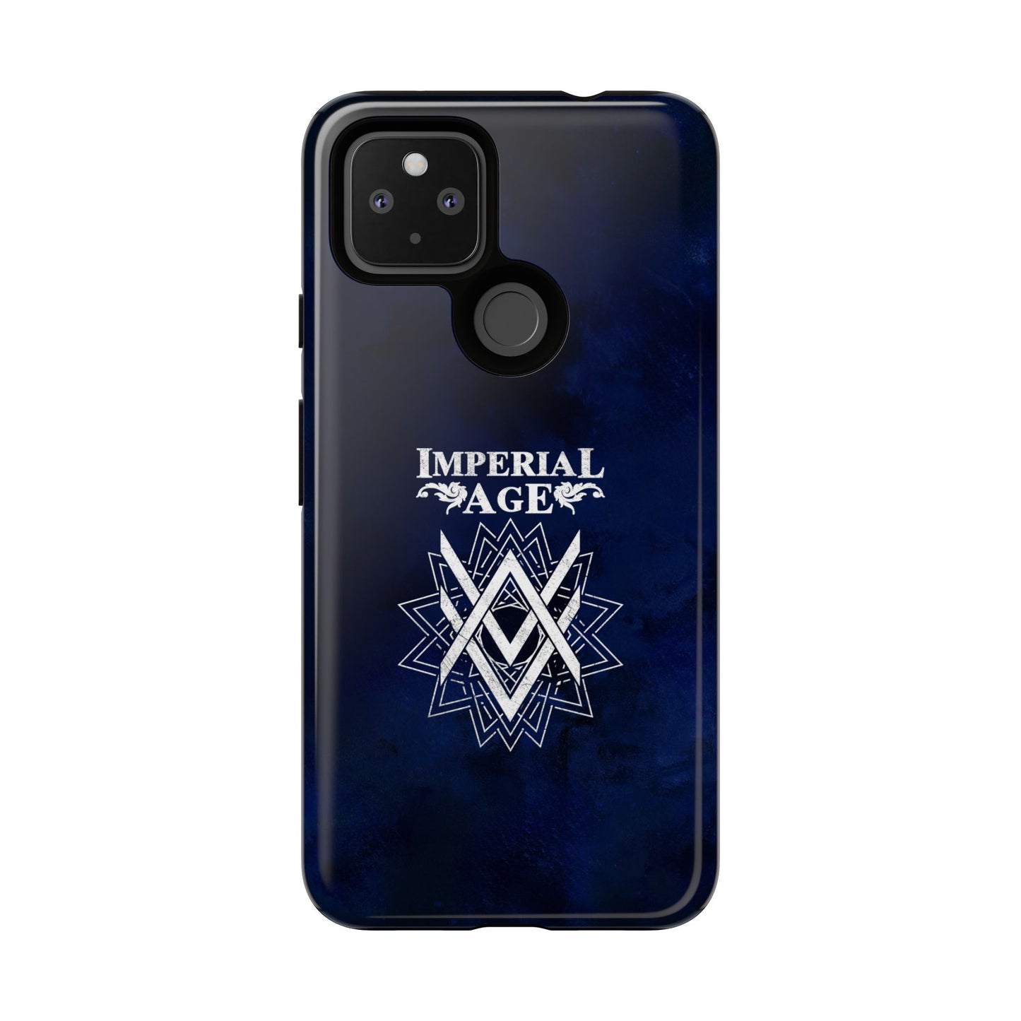 SUMMER COLLECTION - Tough Google Pixel Case Navy (White Print)
