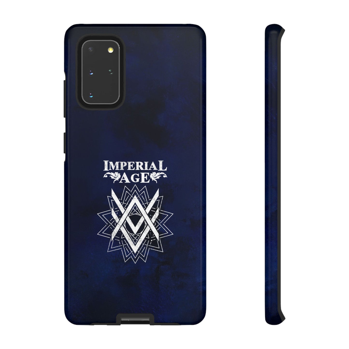 SUMMER COLLECTION - Tough Samsung Galaxy Case Navy (White Print)