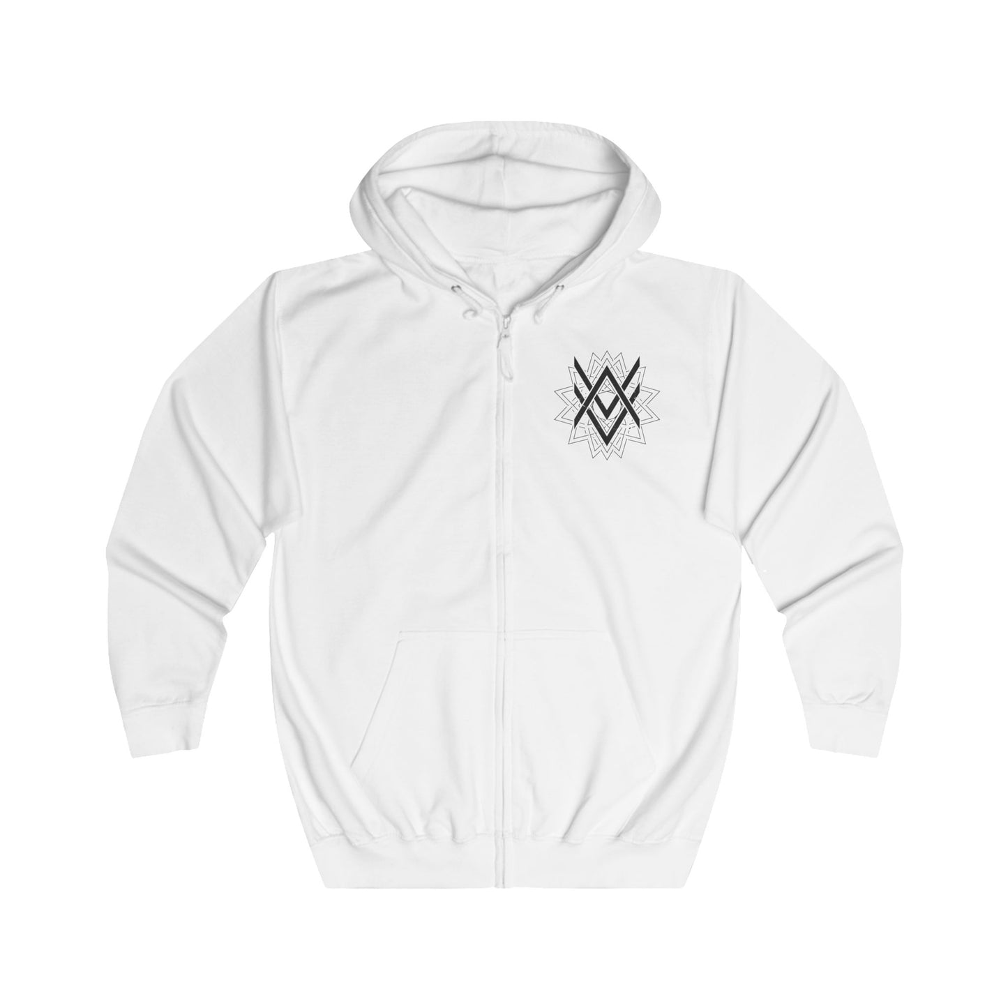 SUMMER COLLECTION - Zip Hoodie (Monochrome Print)