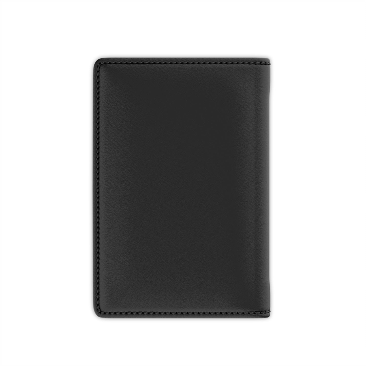SUMMER COLLECTION - Passport Cover Black (White Print)