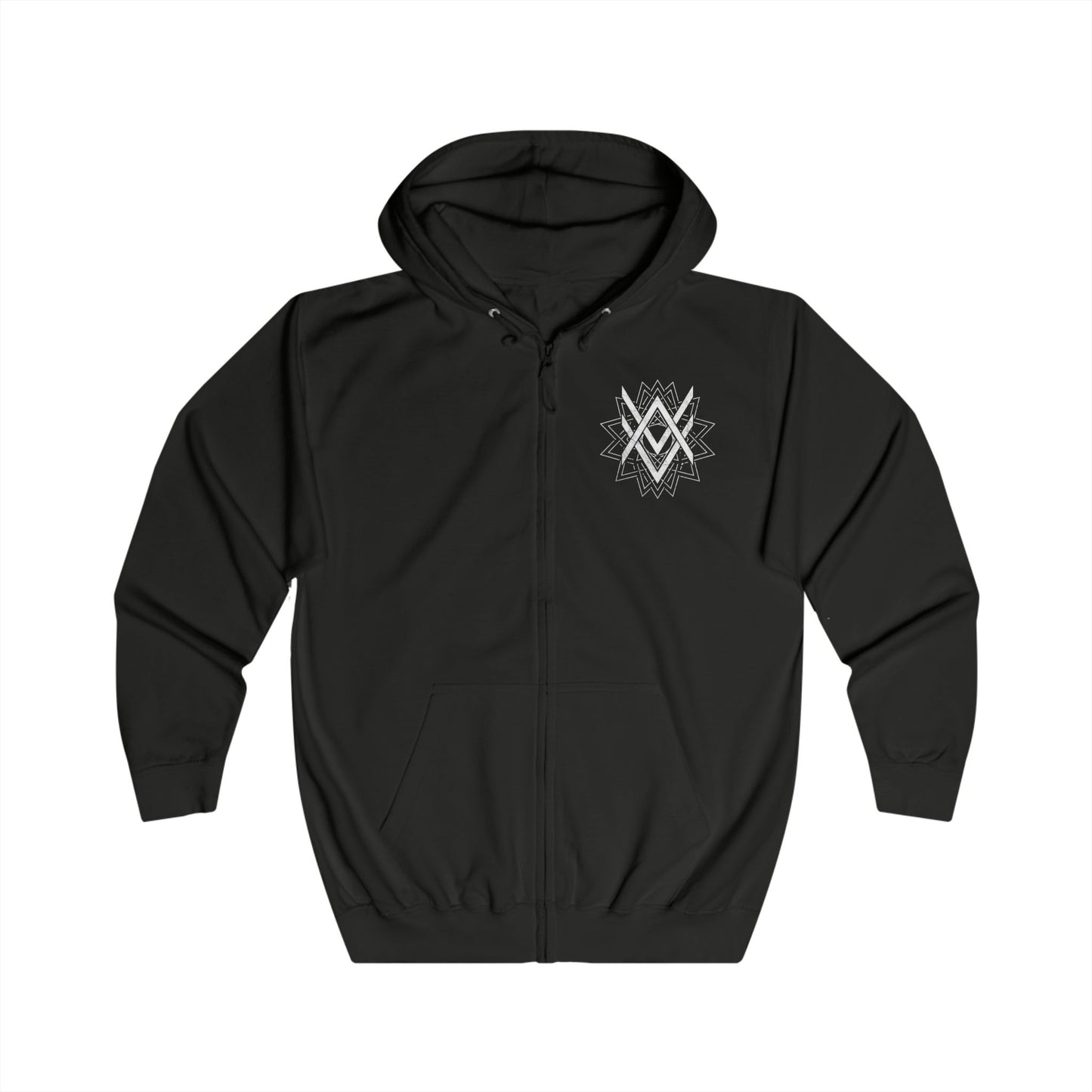 SUMMER COLLECTION - Zip Hoodie (Monochrome Print)