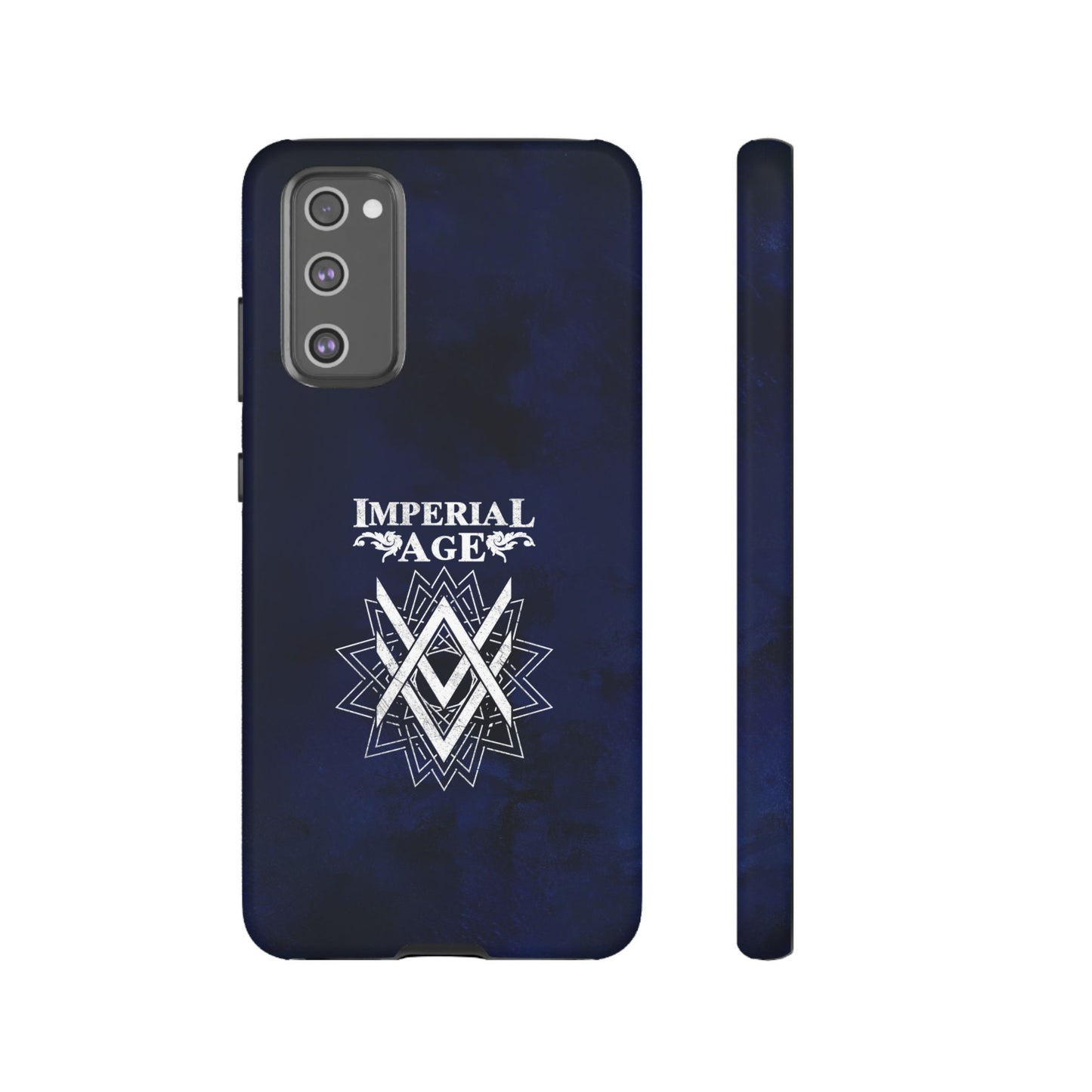 SUMMER COLLECTION - Tough Samsung Galaxy Case Navy (White Print)