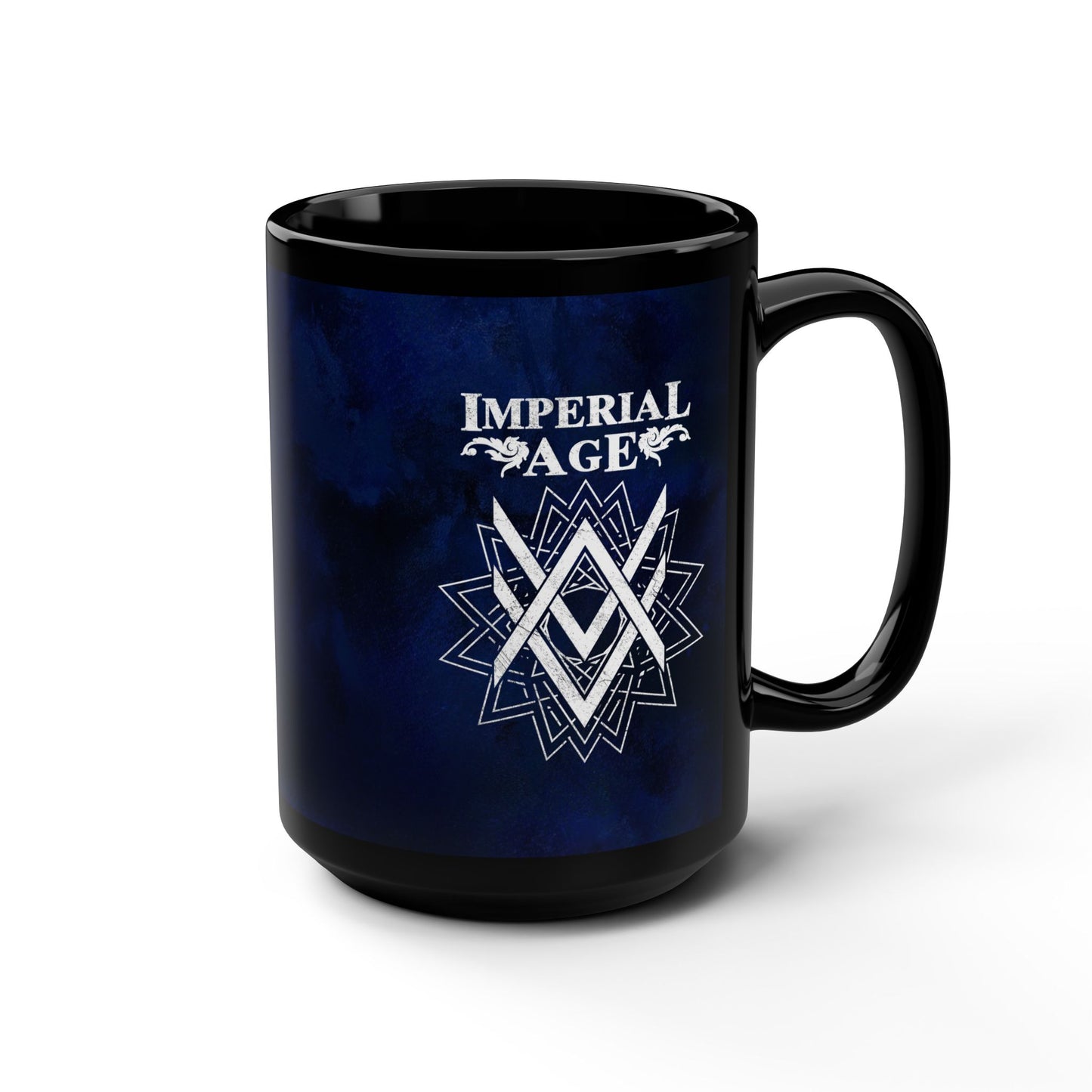 SUMMER COLLECTION - Mug 0.44 Navy (White Print)