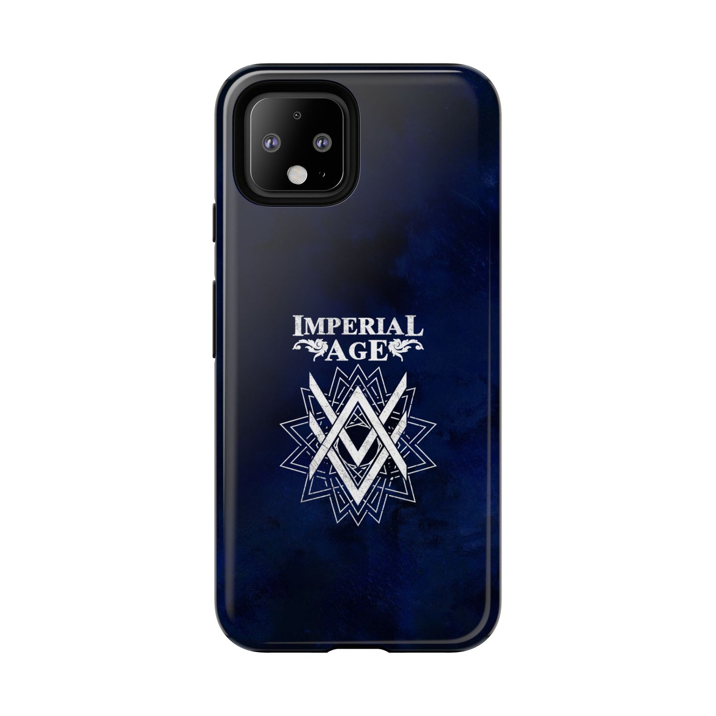 SUMMER COLLECTION - Tough Google Pixel Case Navy (White Print)