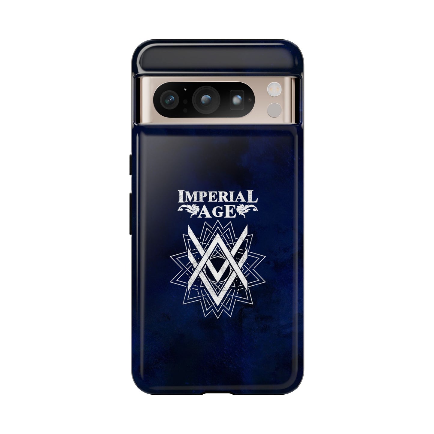 SUMMER COLLECTION - Tough Google Pixel Case Navy (White Print)