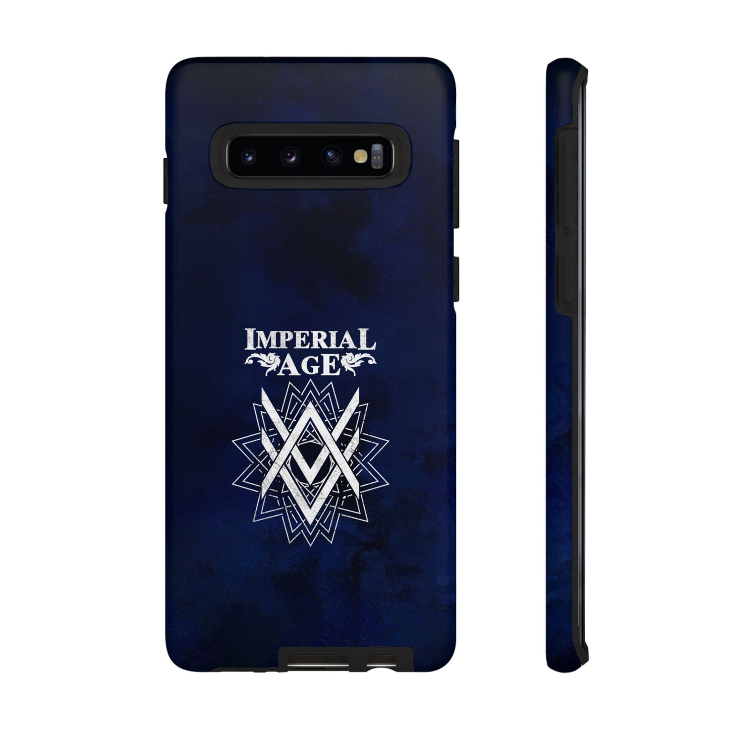 SUMMER COLLECTION - Tough Samsung Galaxy Case Navy (White Print)