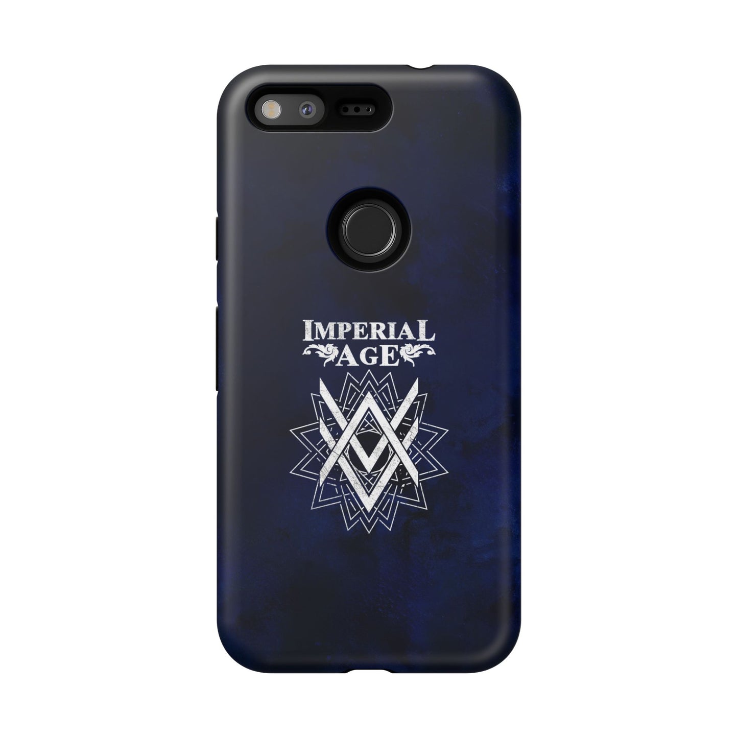 SUMMER COLLECTION - Tough Google Pixel Case Navy (White Print)