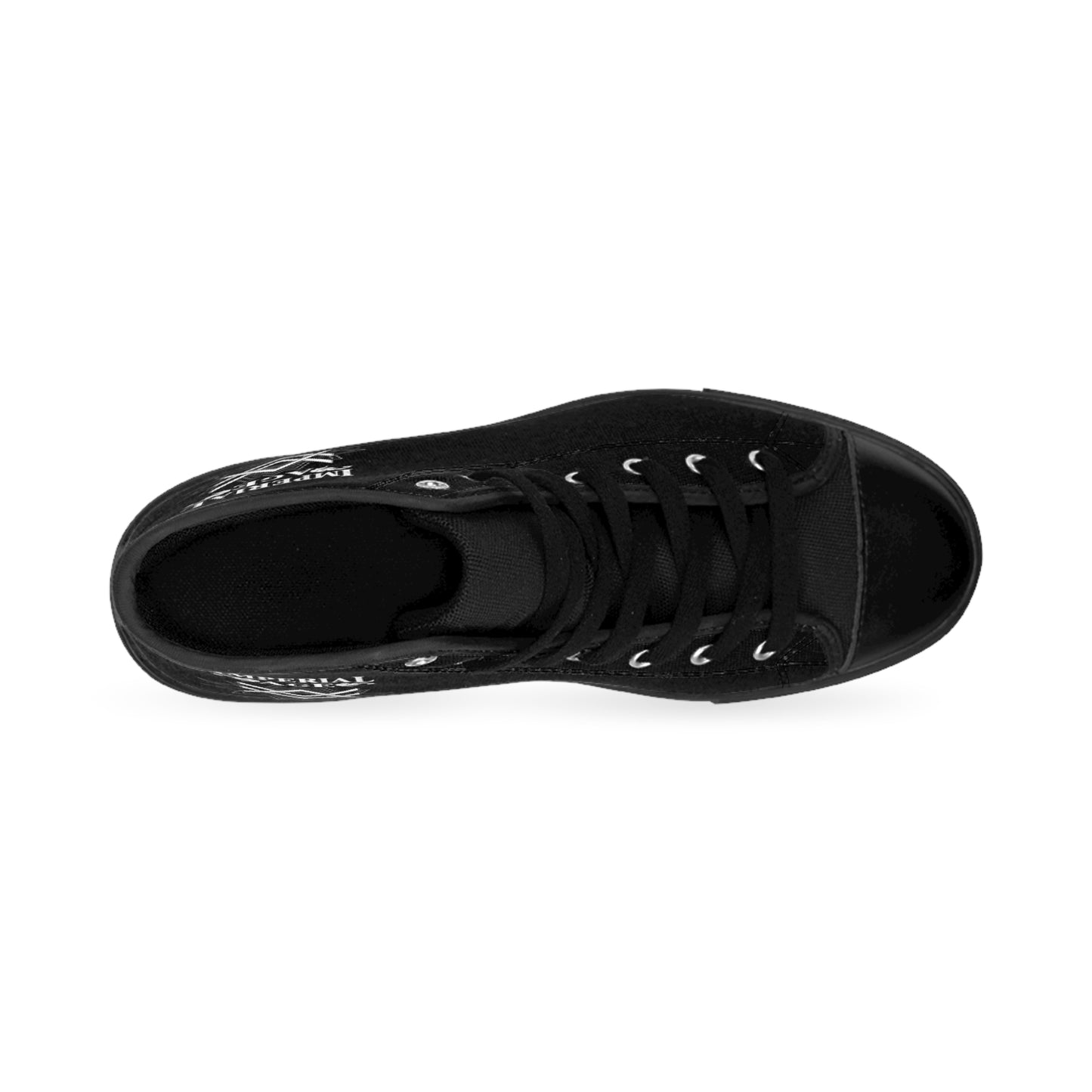 SUMMER COLLECTION - Women's Sneakers Black (White Print)