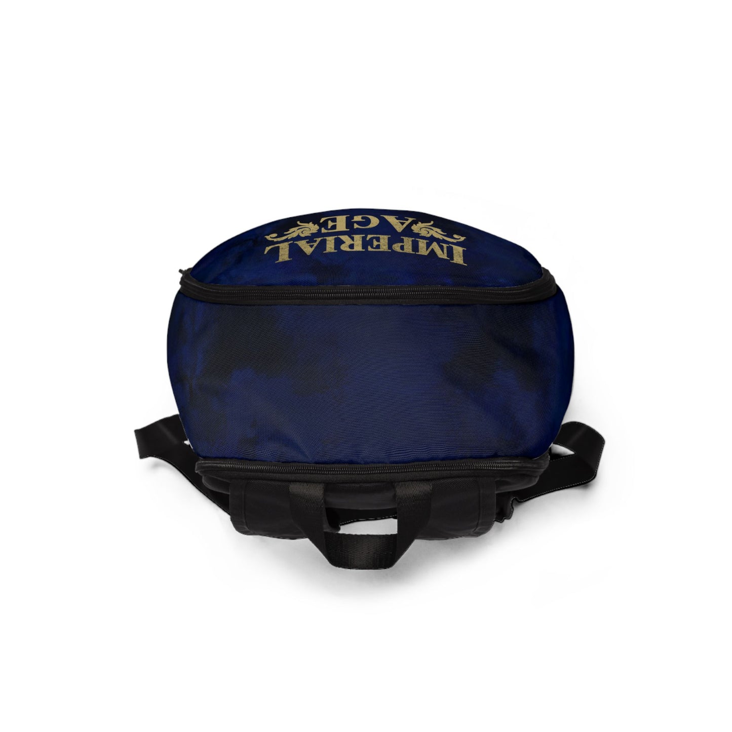 SUMMER COLLECTION - Back Pack Navy (Gold-White Print)