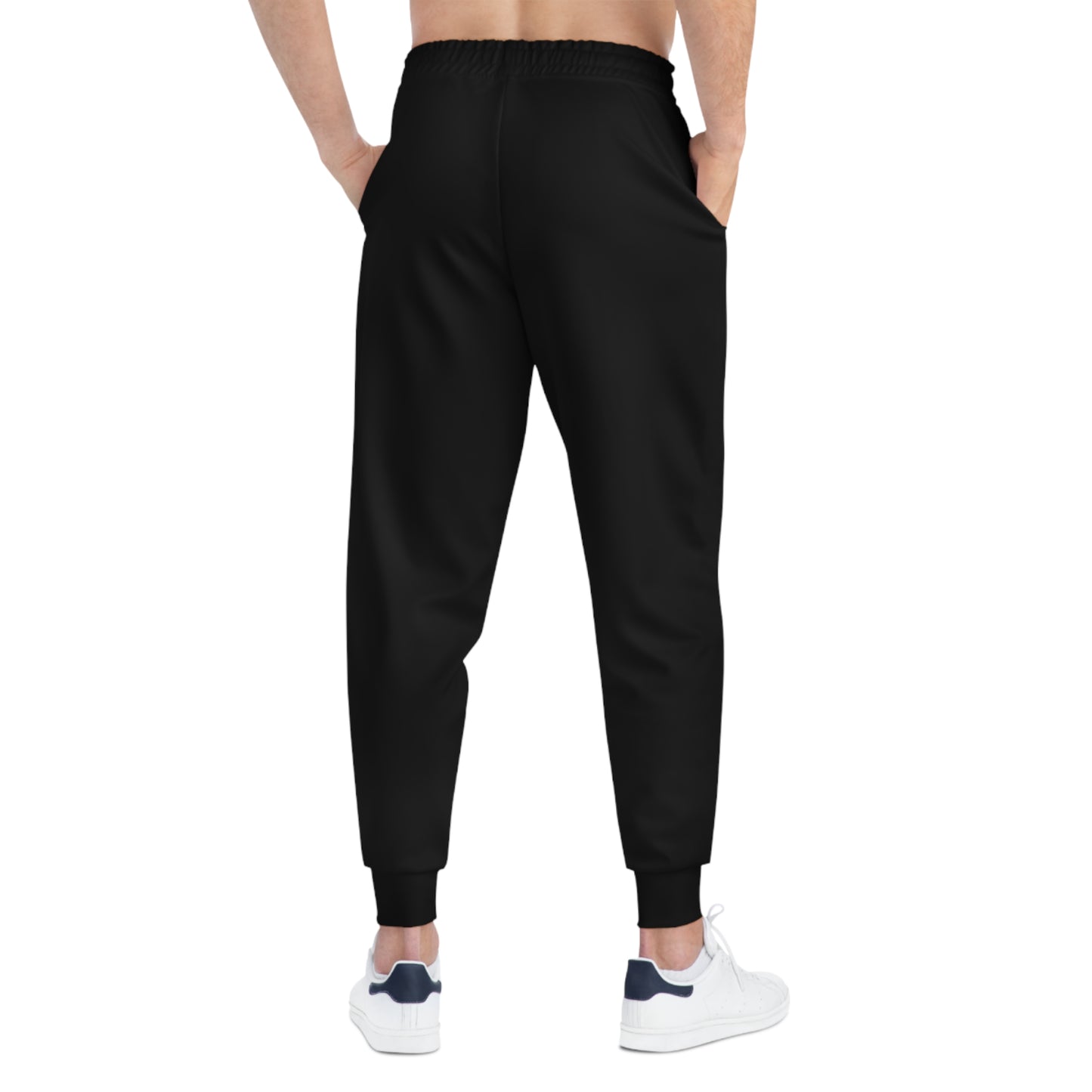 SUMMER COLLECTION - Sweat Pants Black (White Print)