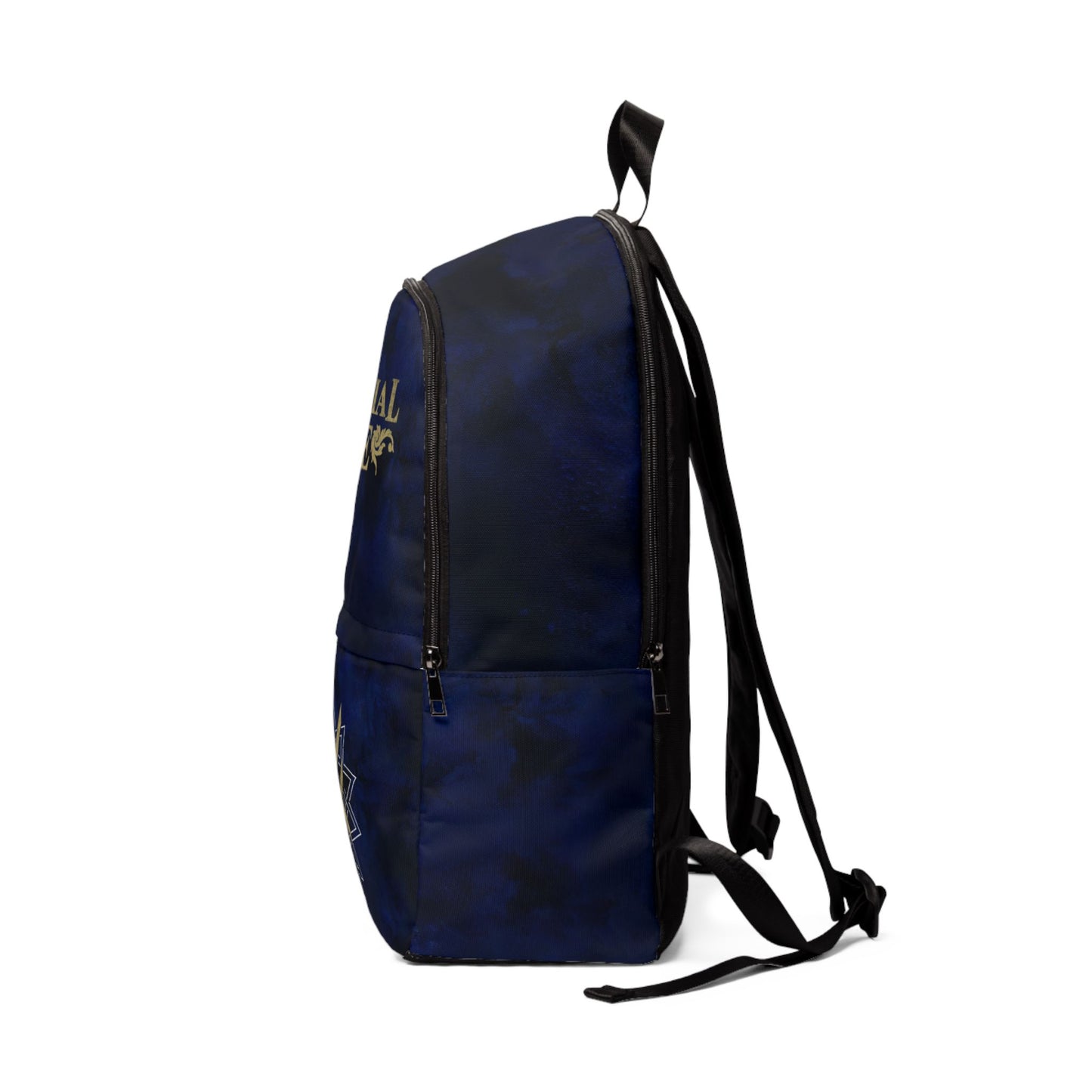 SUMMER COLLECTION - Back Pack Navy (Gold-White Print)