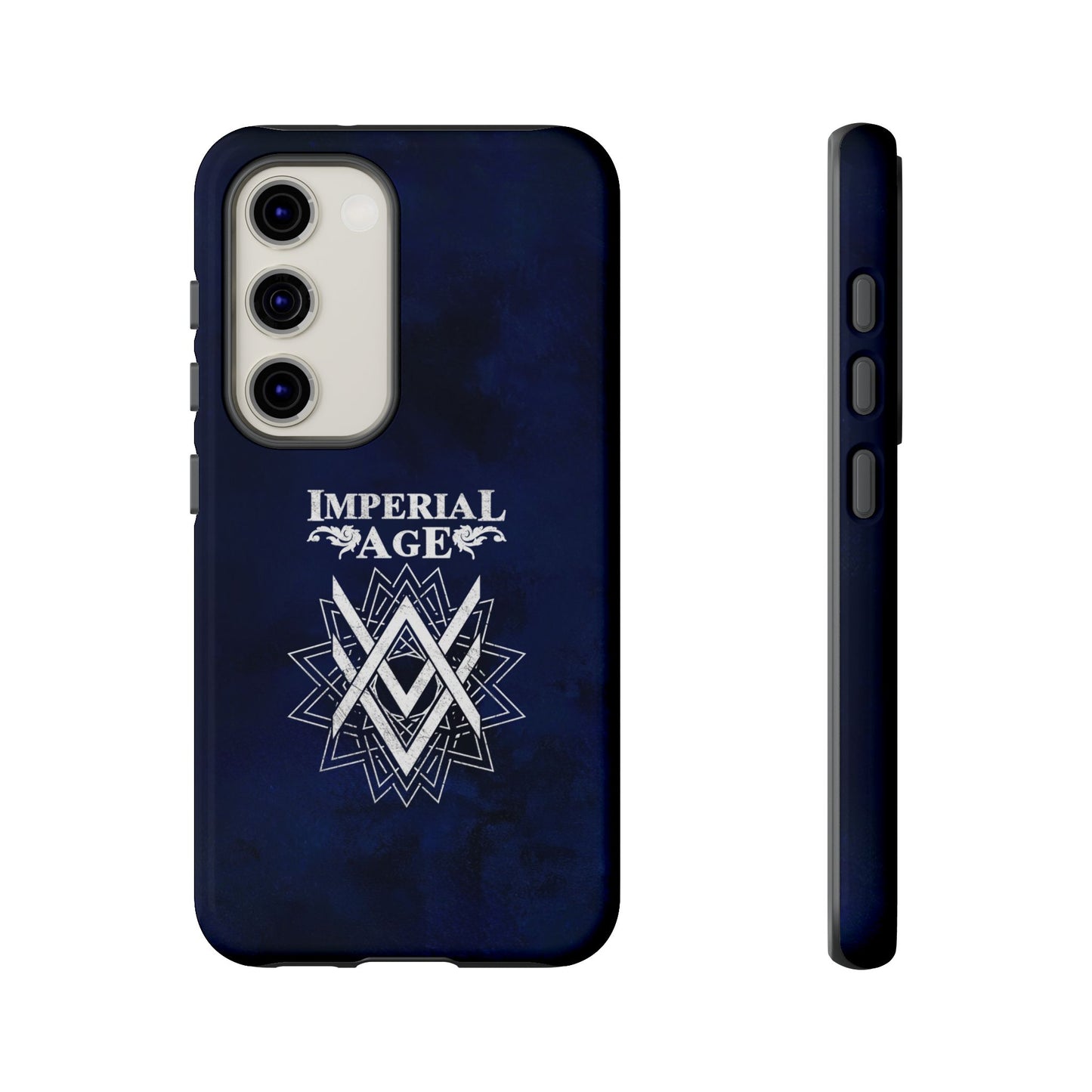 SUMMER COLLECTION - Tough Samsung Galaxy Case Navy (White Print)