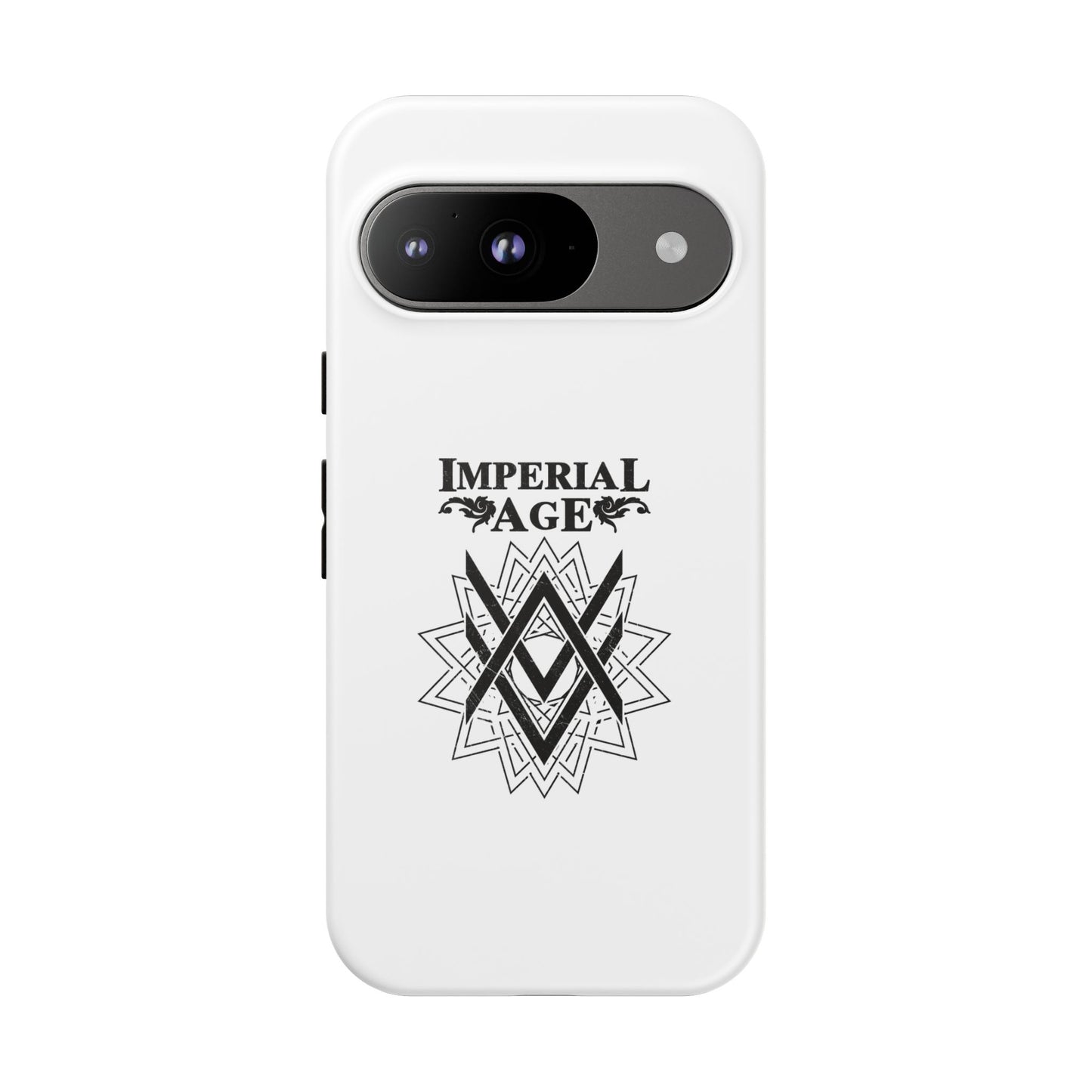 SUMMER COLLECTION - Tough Google Pixel Case White (Black Print)