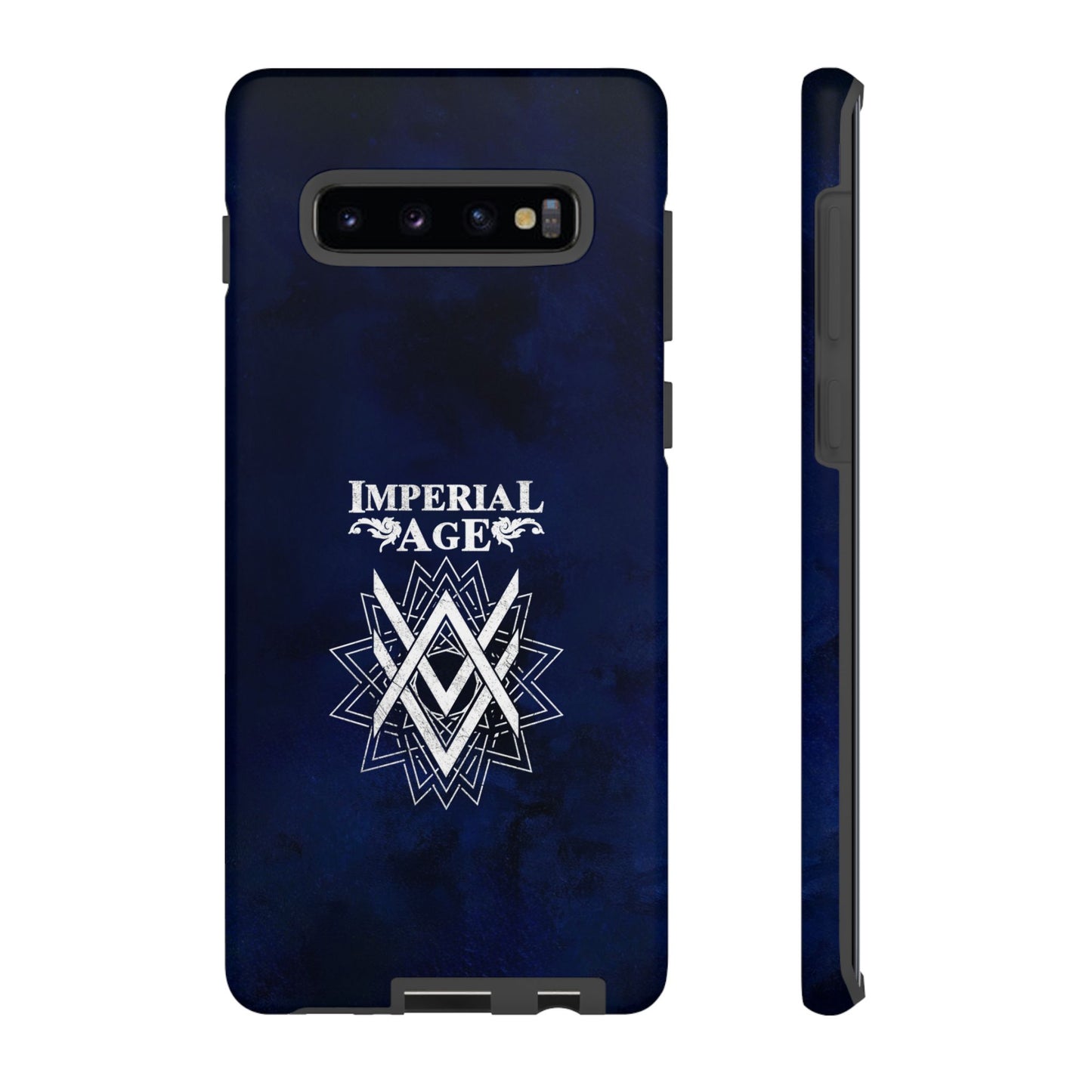 SUMMER COLLECTION - Tough Samsung Galaxy Case Navy (White Print)