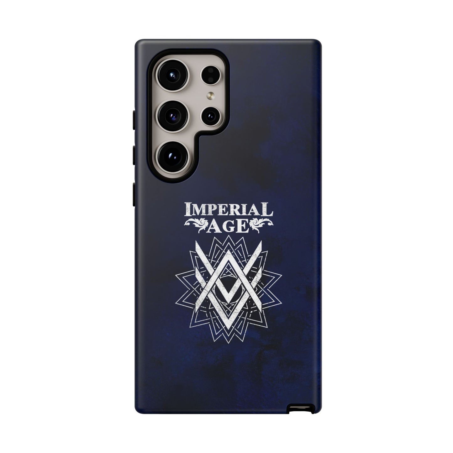 SUMMER COLLECTION - Tough Samsung Galaxy Case Navy (White Print)