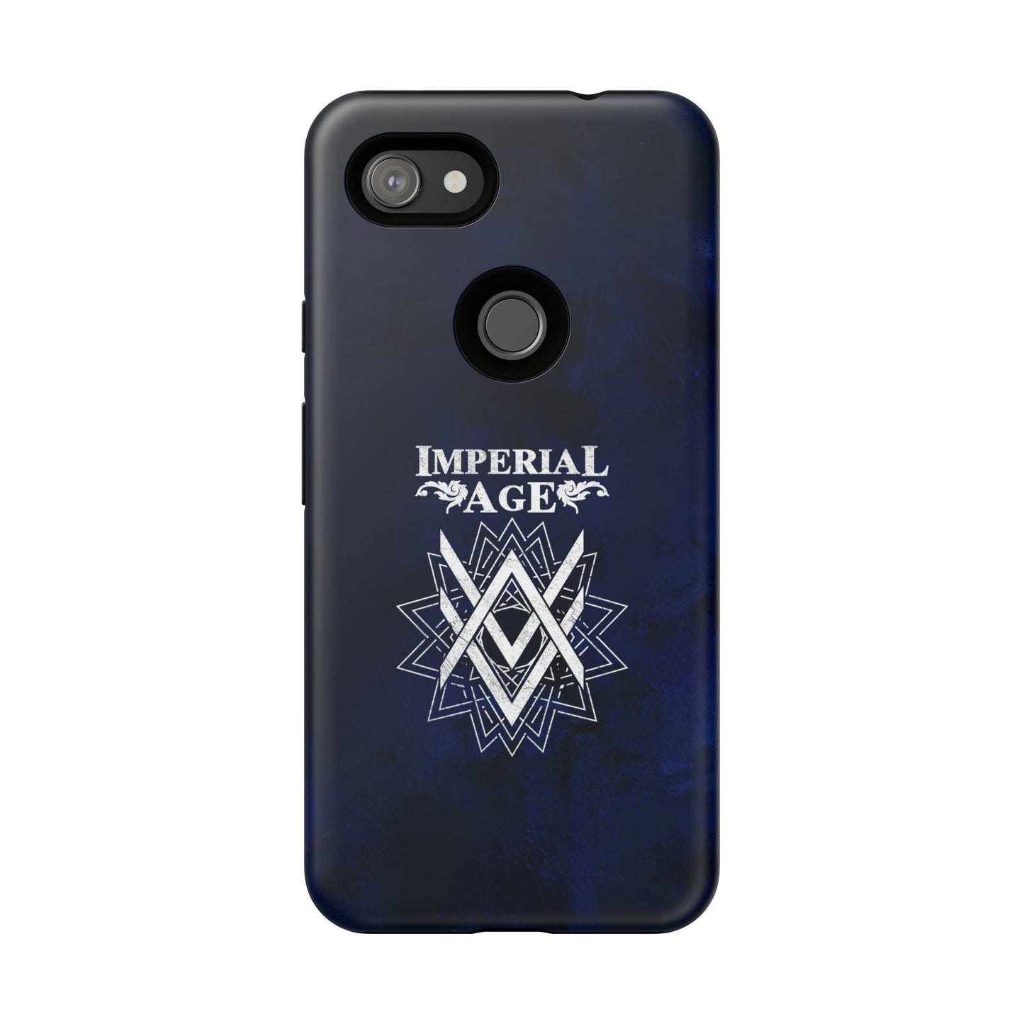 SUMMER COLLECTION - Tough Google Pixel Case Navy (White Print)