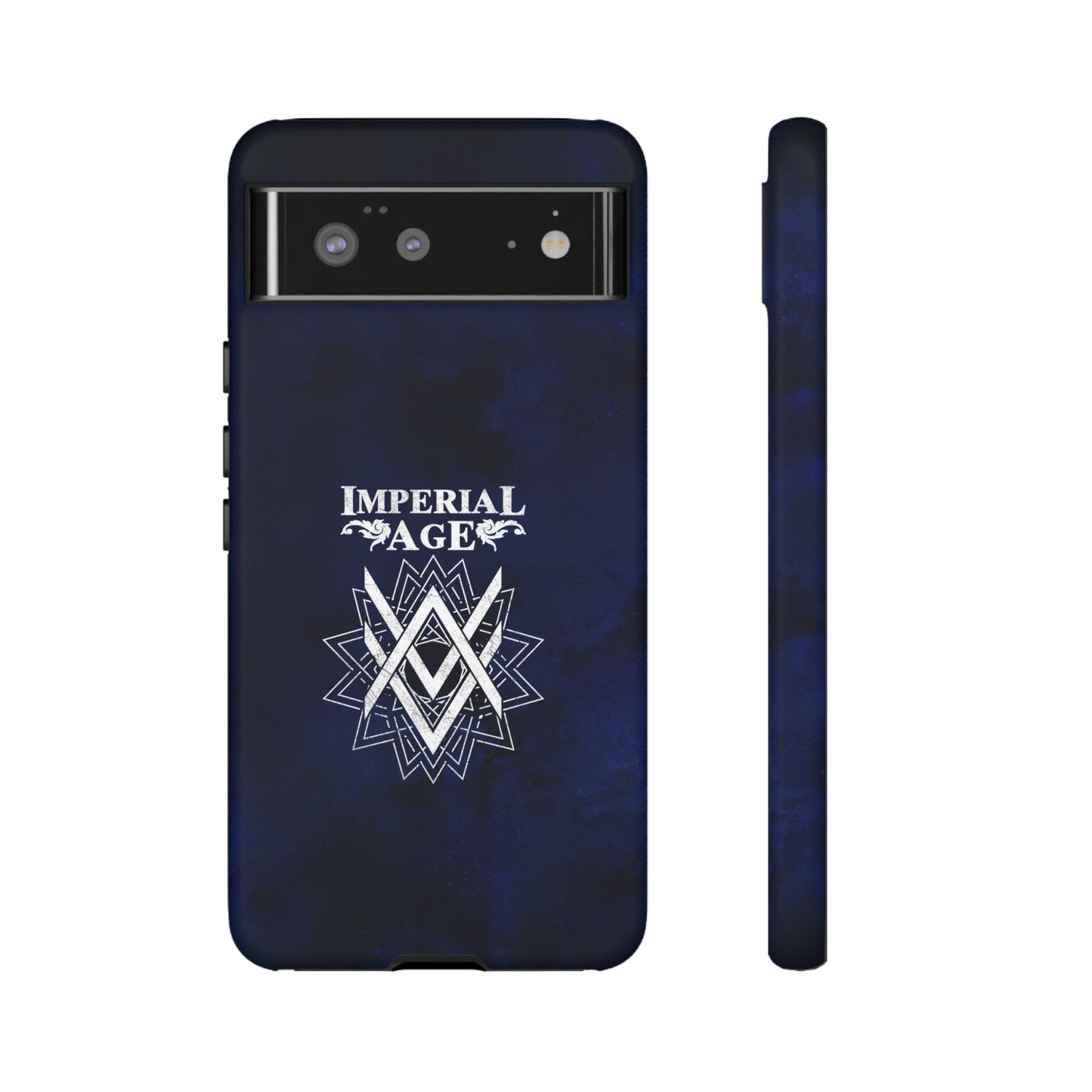 SUMMER COLLECTION - Tough Google Pixel Case Navy (White Print)