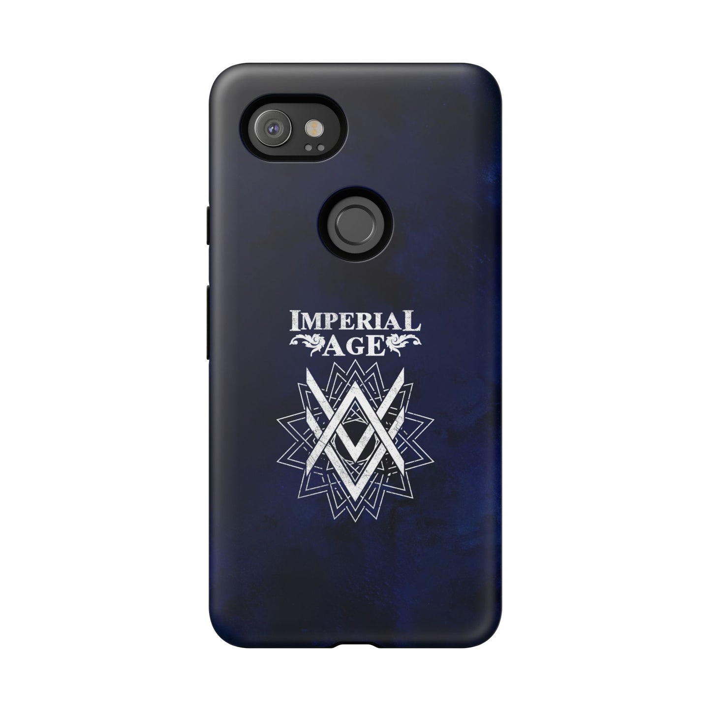 SUMMER COLLECTION - Tough Google Pixel Case Navy (White Print)