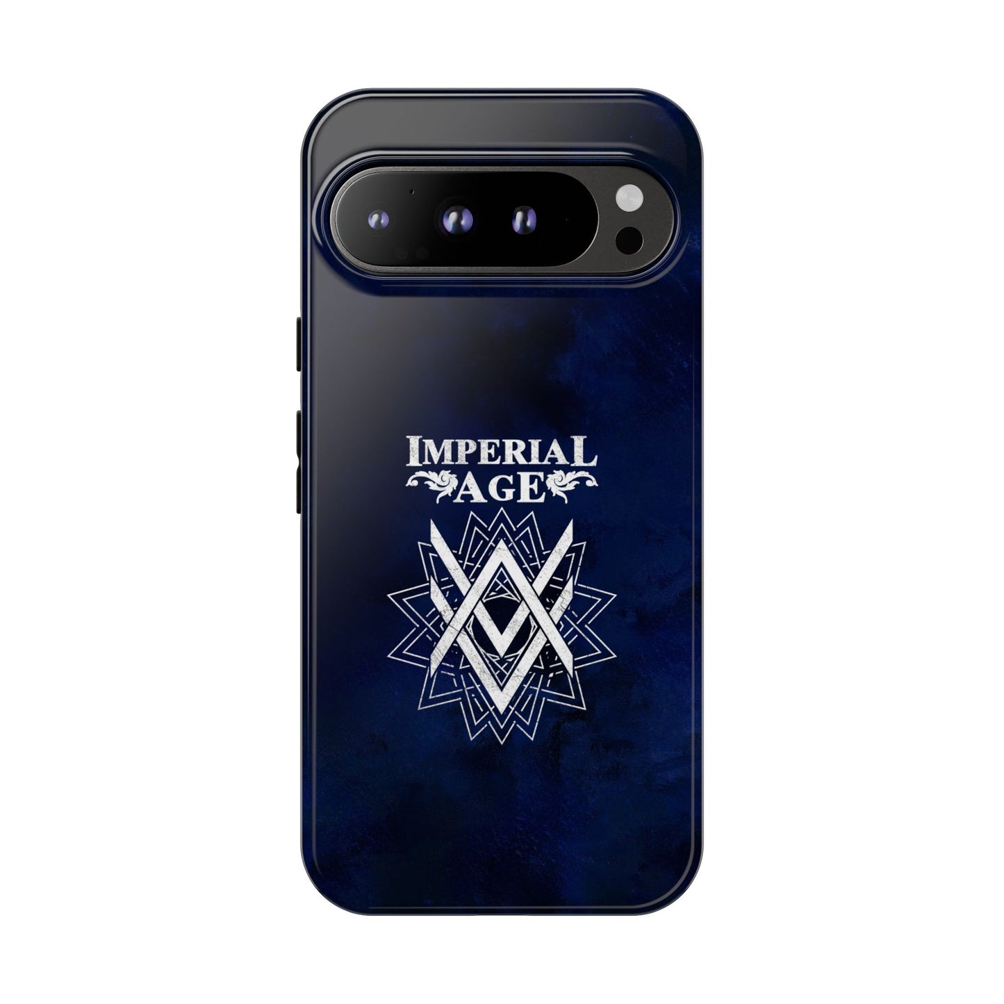 SUMMER COLLECTION - Tough Google Pixel Case Navy (White Print)