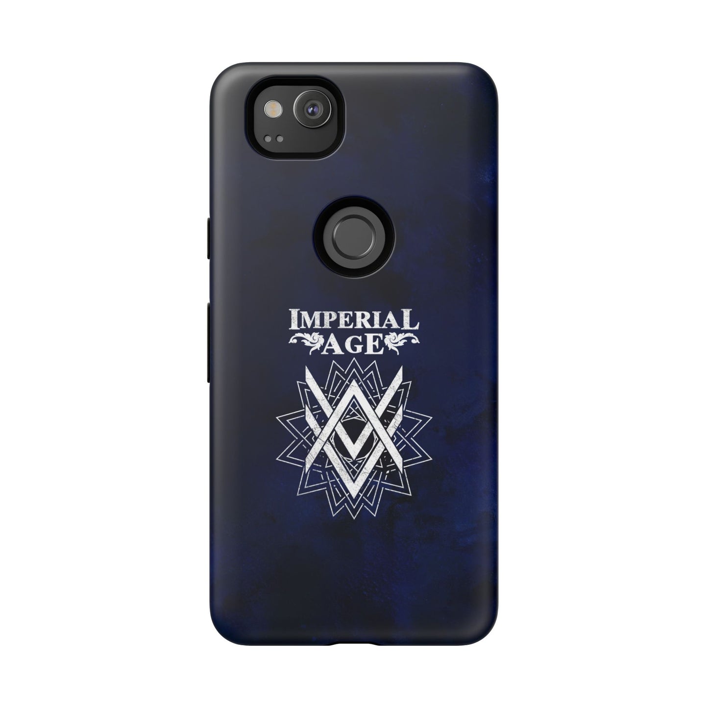 SUMMER COLLECTION - Tough Google Pixel Case Navy (White Print)