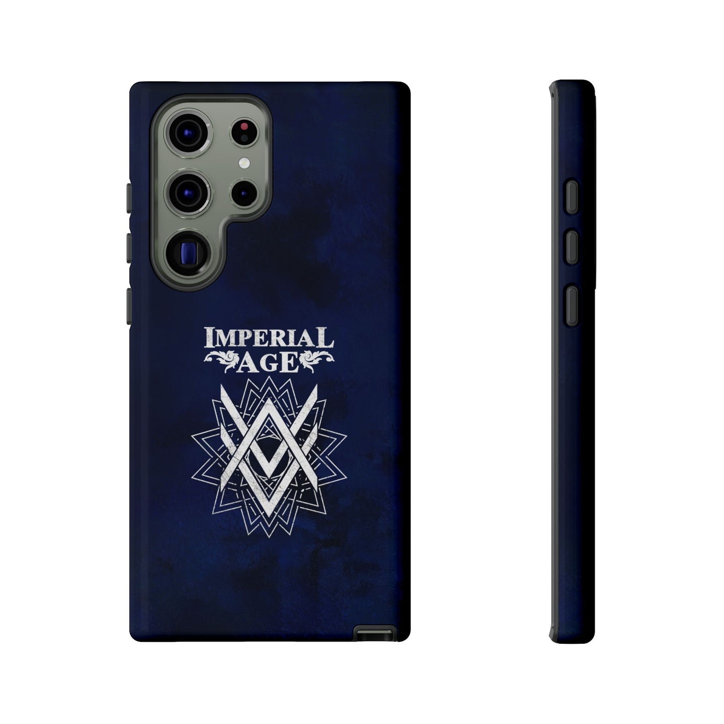 SUMMER COLLECTION - Tough Samsung Galaxy Case Navy (White Print)